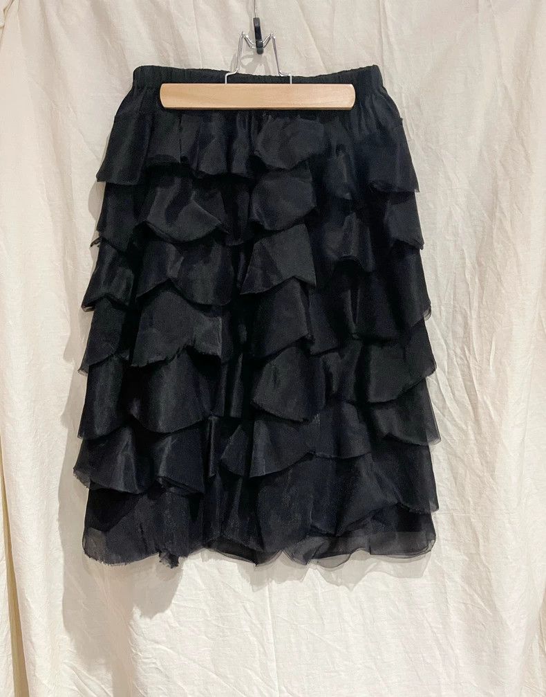 Comme des Garcons Comme des Garcons size XS Layered cake gauze skirt fish-sc Size 23" - 2 Thumbnail