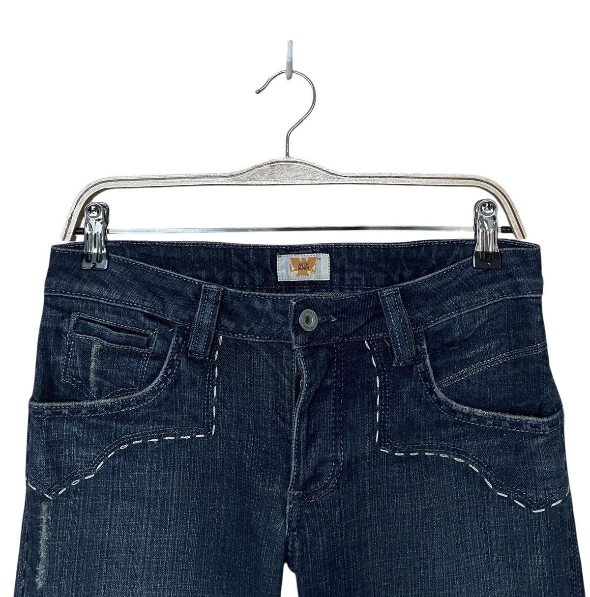 Antik Denim × Vintage Vintage Brand Antik Denim Flared Jeans 1990s Size US 27 - 3 Thumbnail