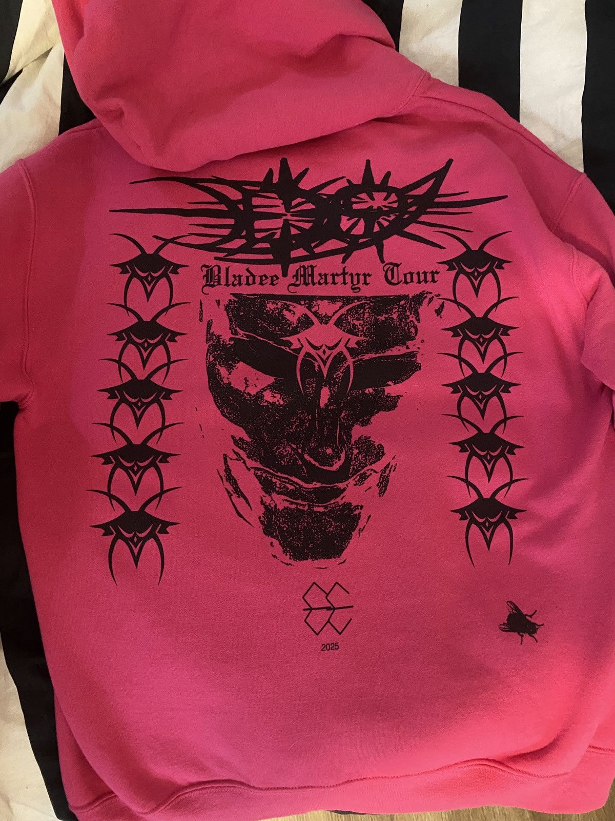 Drain Gang × Sad Boys Bladee Marter Tour Hoodie Size US M / EU 48-50 / 2 - 2 Thumbnail
