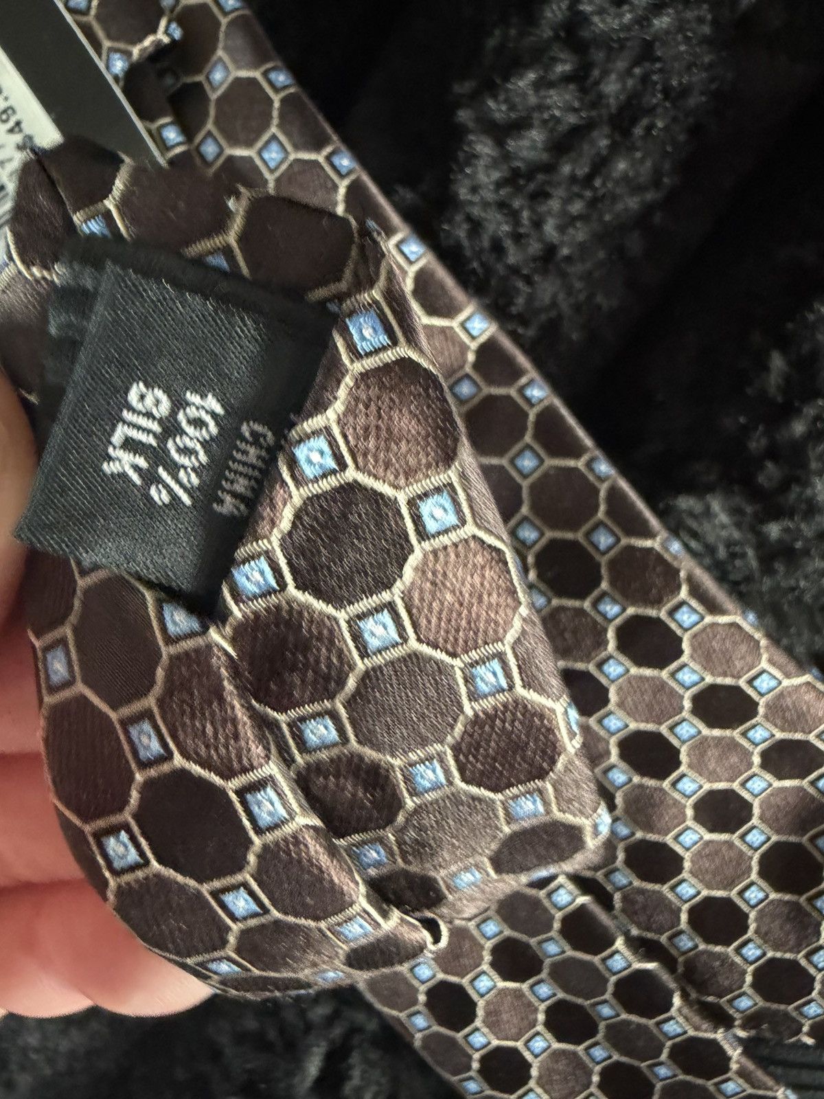 Other NWT Kenneth Roberts Platinum Edition Geometric Silk Tie Size ONE SIZE - 5 Thumbnail