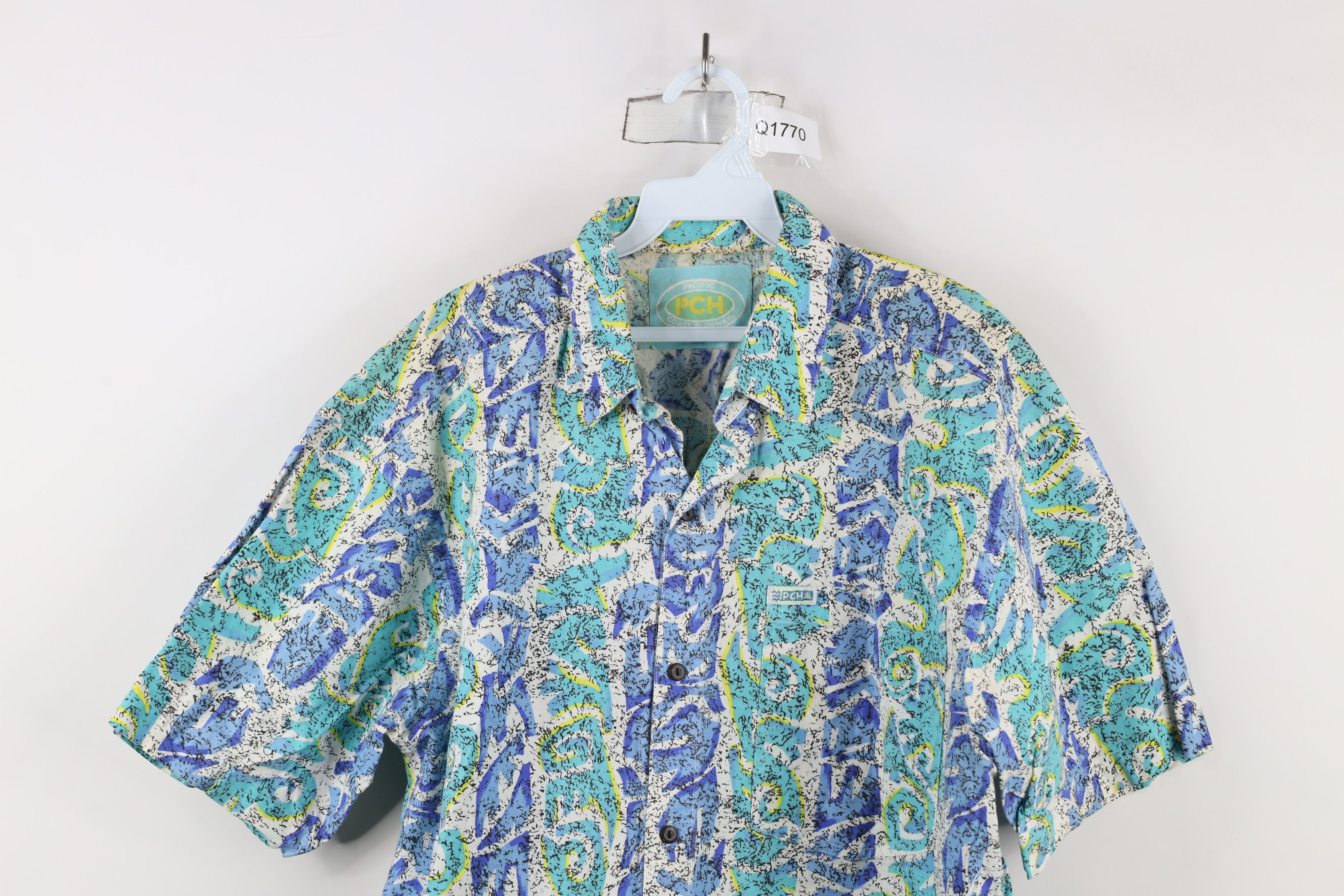 Vintage Vintage 90s Streetwear Surfing Hawaiian Button Shirt Size US L / EU 52-54 / 3 - 2 Thumbnail