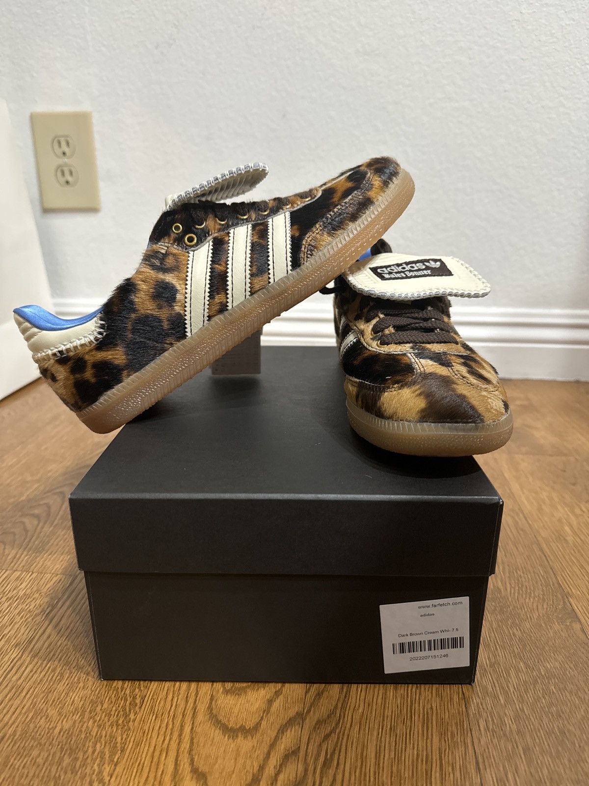 Adidas Adidas X Wales Bonner Leopard Samba 