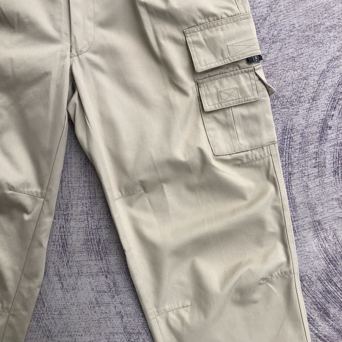 Vintage Japanese brand cargo cream 6 pocket Pants Size US 27 - 4 Thumbnail