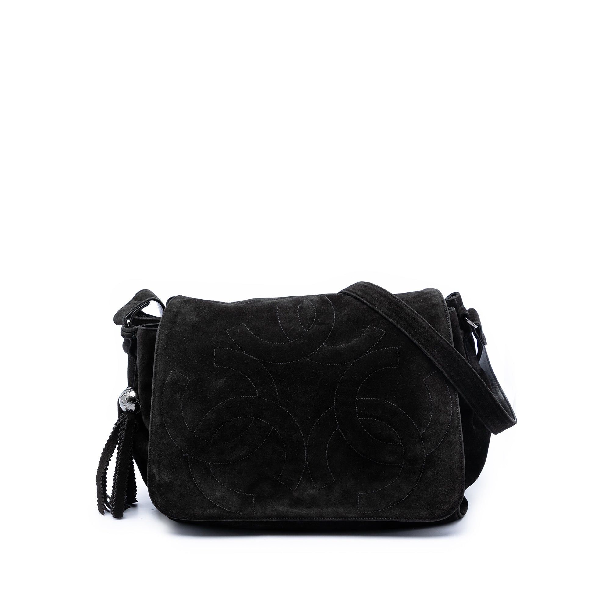 Chanel Suede Triple CC Crossbody Size ONE SIZE - 1 Thumbnail