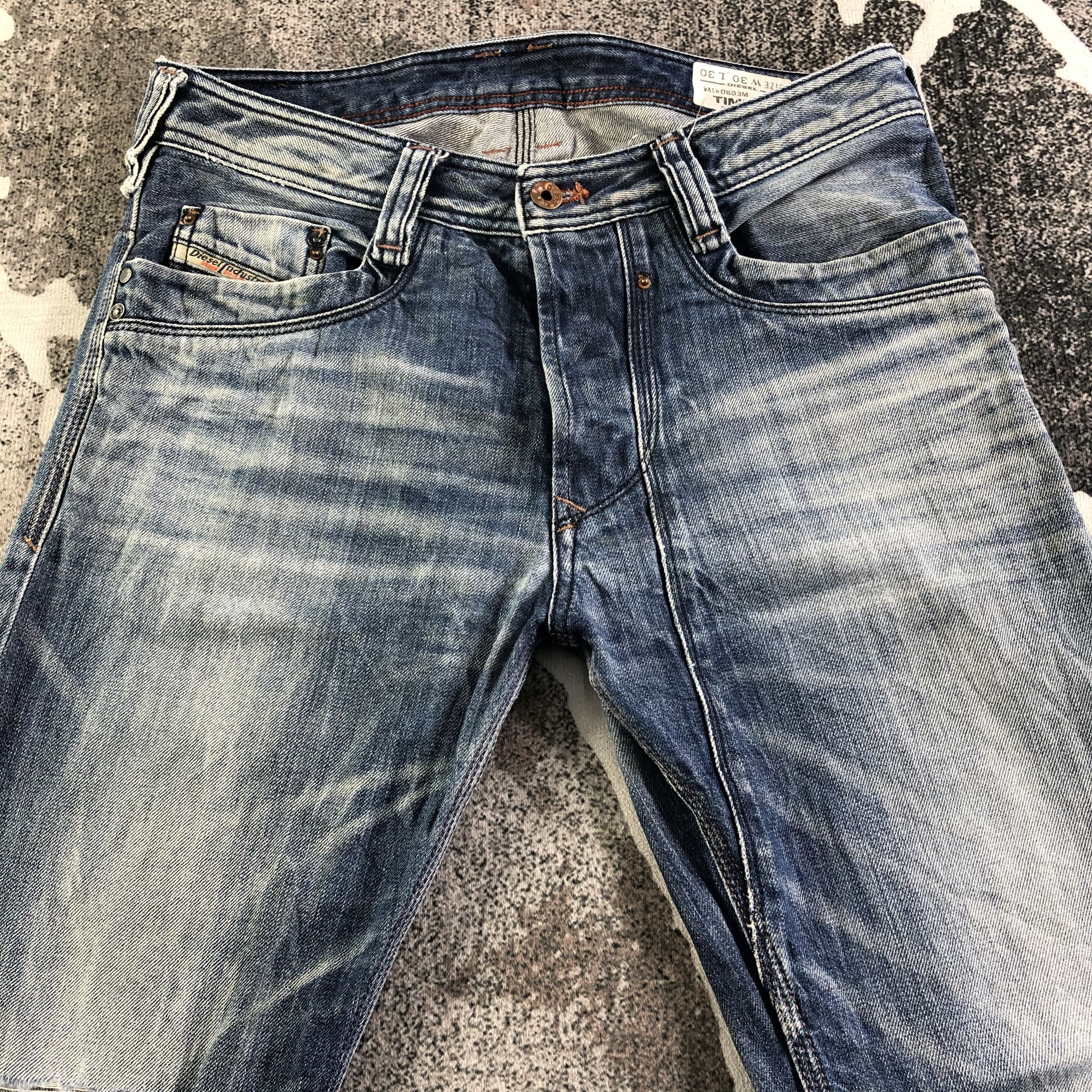 Diesel Diesel Timmen Jeans Ripped Denim KJ3165 Size US 30 / EU 46 - 3 Thumbnail