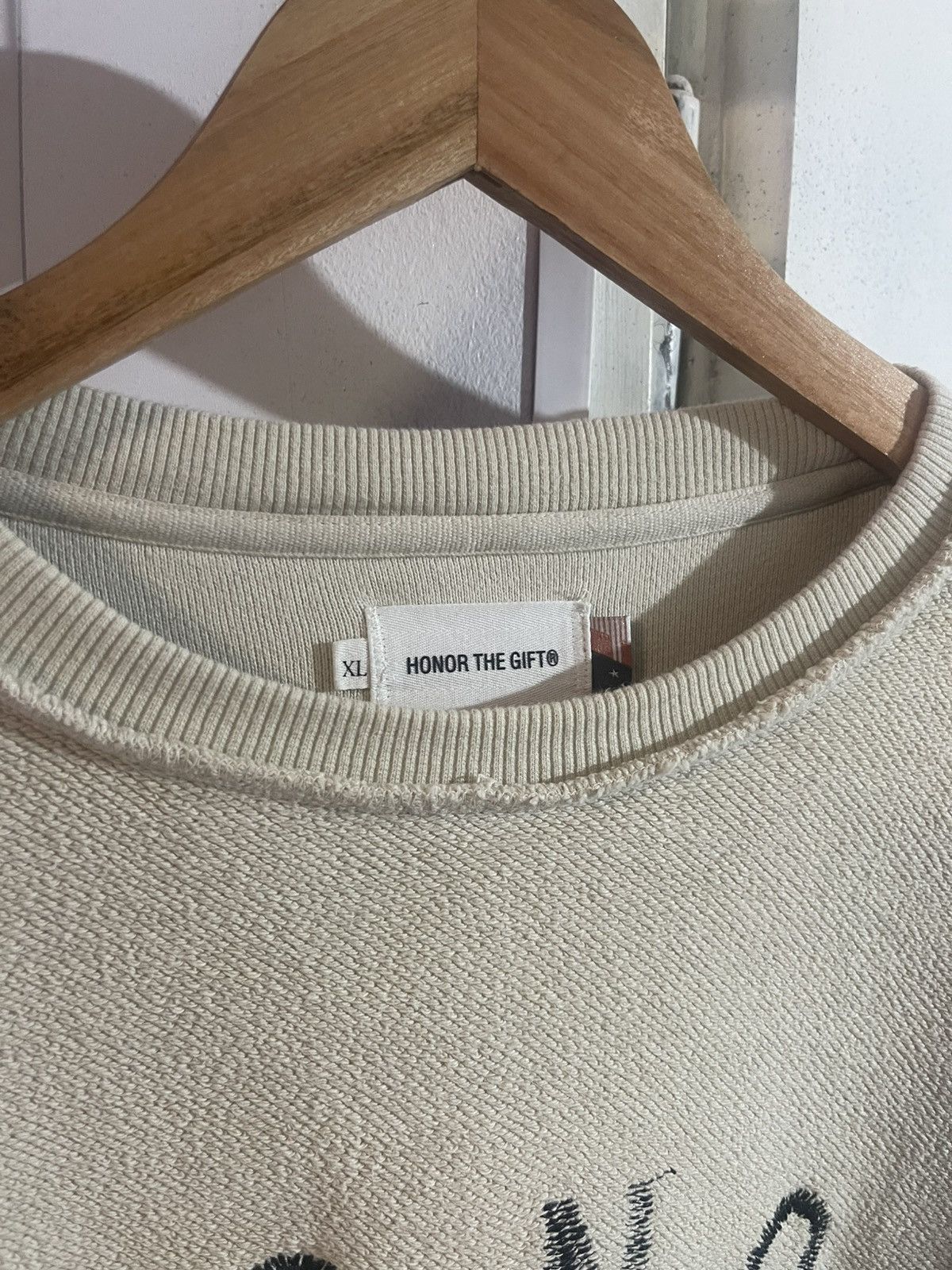 Honor the Gift HONOR THE GIFT WEATHERED CREWNECK SWEATER Size US XL / EU 56 / 4 - 6 Thumbnail