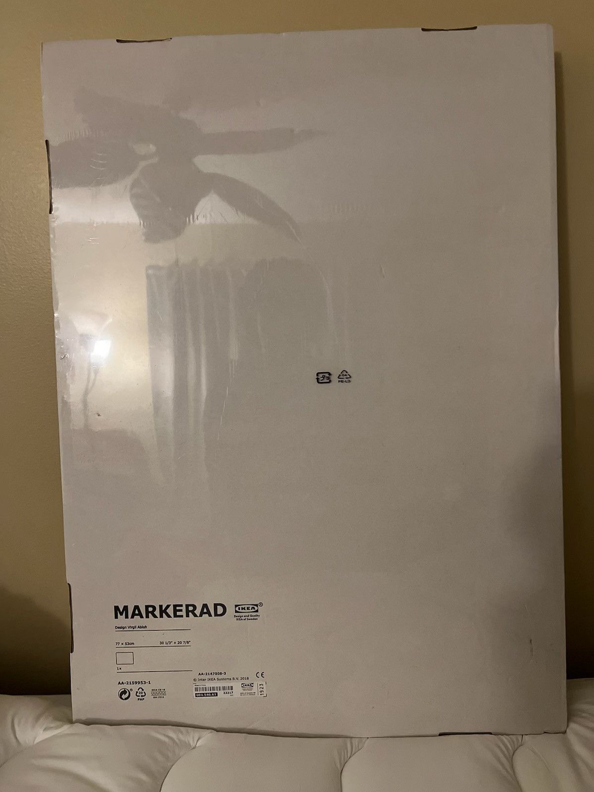 Ikea × Off-White × Virgil Abloh Virgil Abloh x IKEA MARKERAD Mona Lisa Size ONE SIZE - 2 Thumbnail