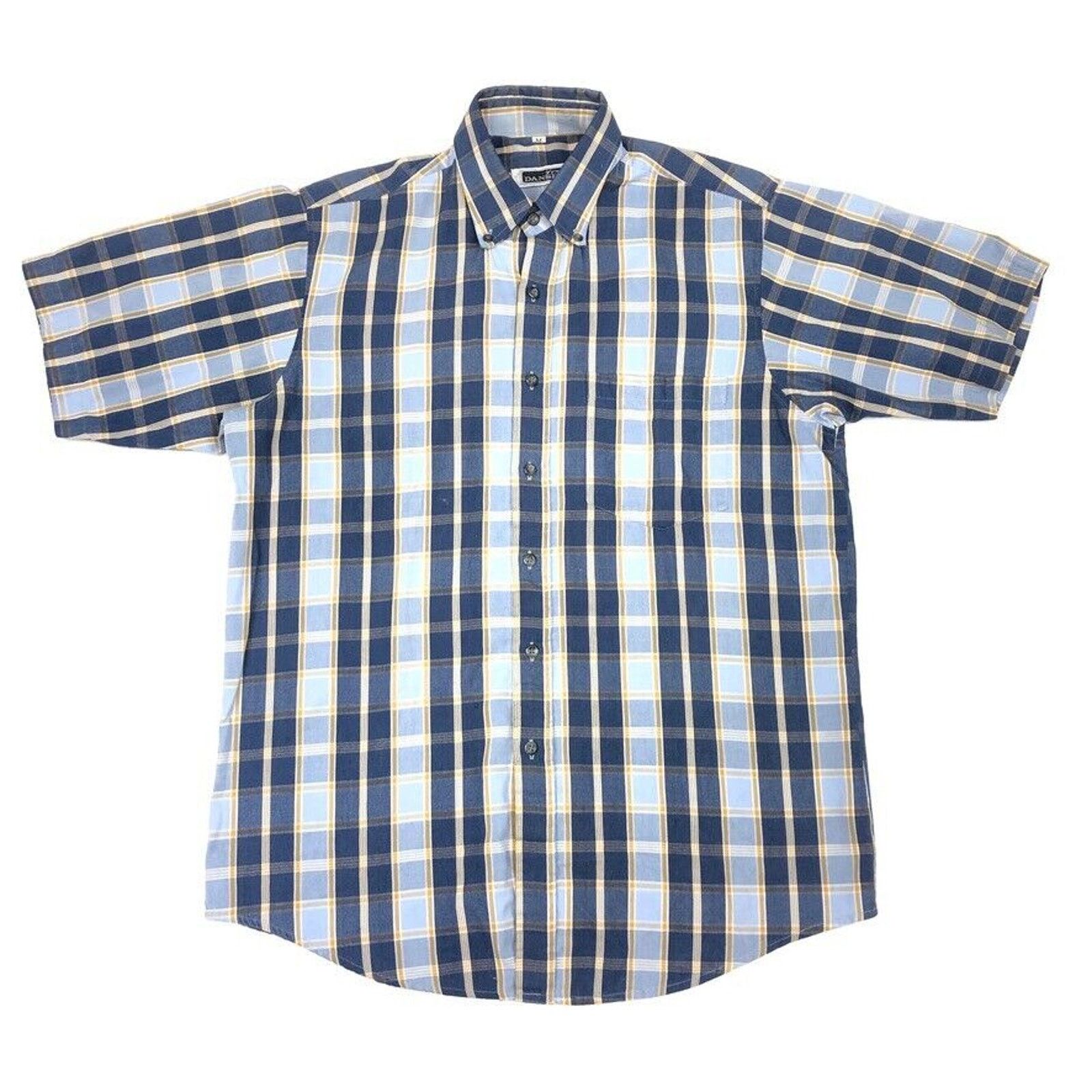 Japanese Brand × Vintage Vintage 80s Dansen Japanese Button Casual Shirt Top Medium Size US M / EU 48-50 / 2 - 1 Thumbnail