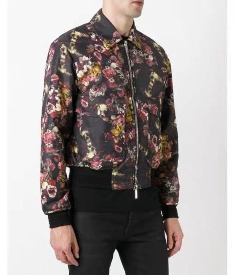 Dior Dior Multicolored skull floral full print lapel zipper jack Size US M / EU 48-50 / 2 - 9 Thumbnail