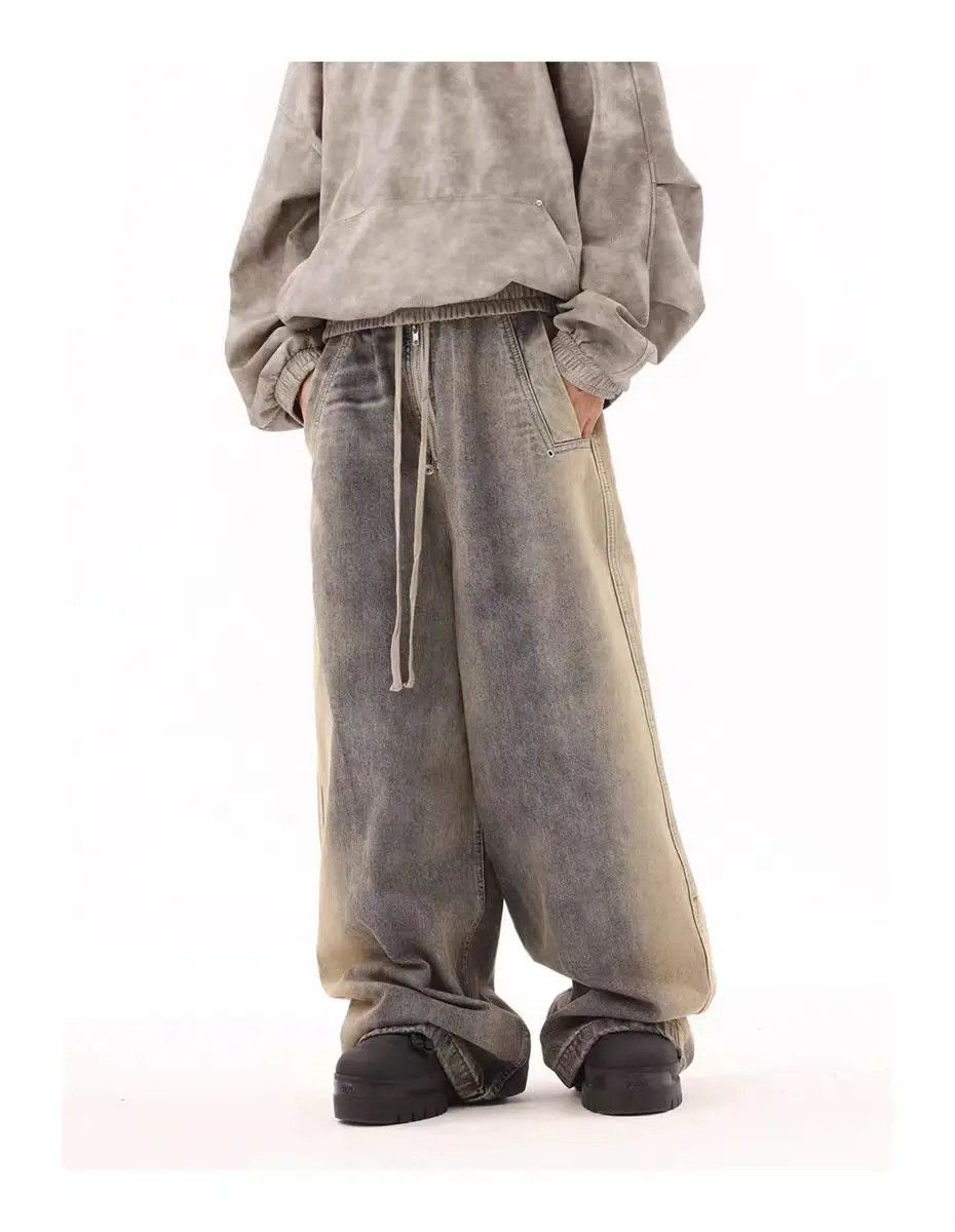 Designer × Japanese Brand Vintage Streetwear Hip Hop Loose Casual Pants Size US 33 - 1 Thumbnail