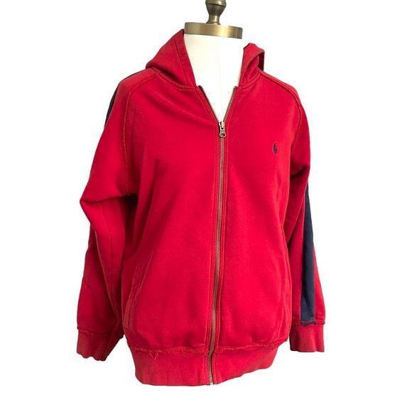 Polo Ralph Lauren Ralph Lauren Hoodie in Red / Blue - Small Size S / US 4 / IT 40 - 2 Thumbnail