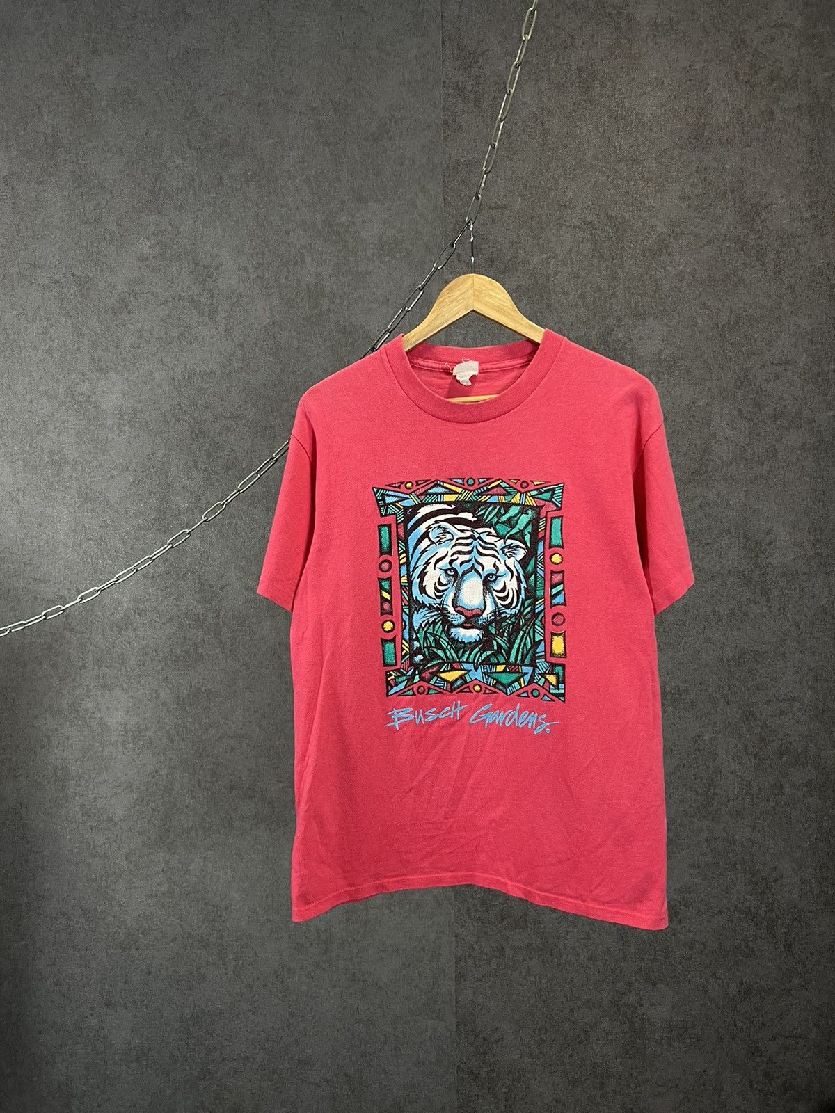 Vintage Animal vintage made in USA single stitch tee Size US M / EU 48-50 / 2 - 1 Thumbnail