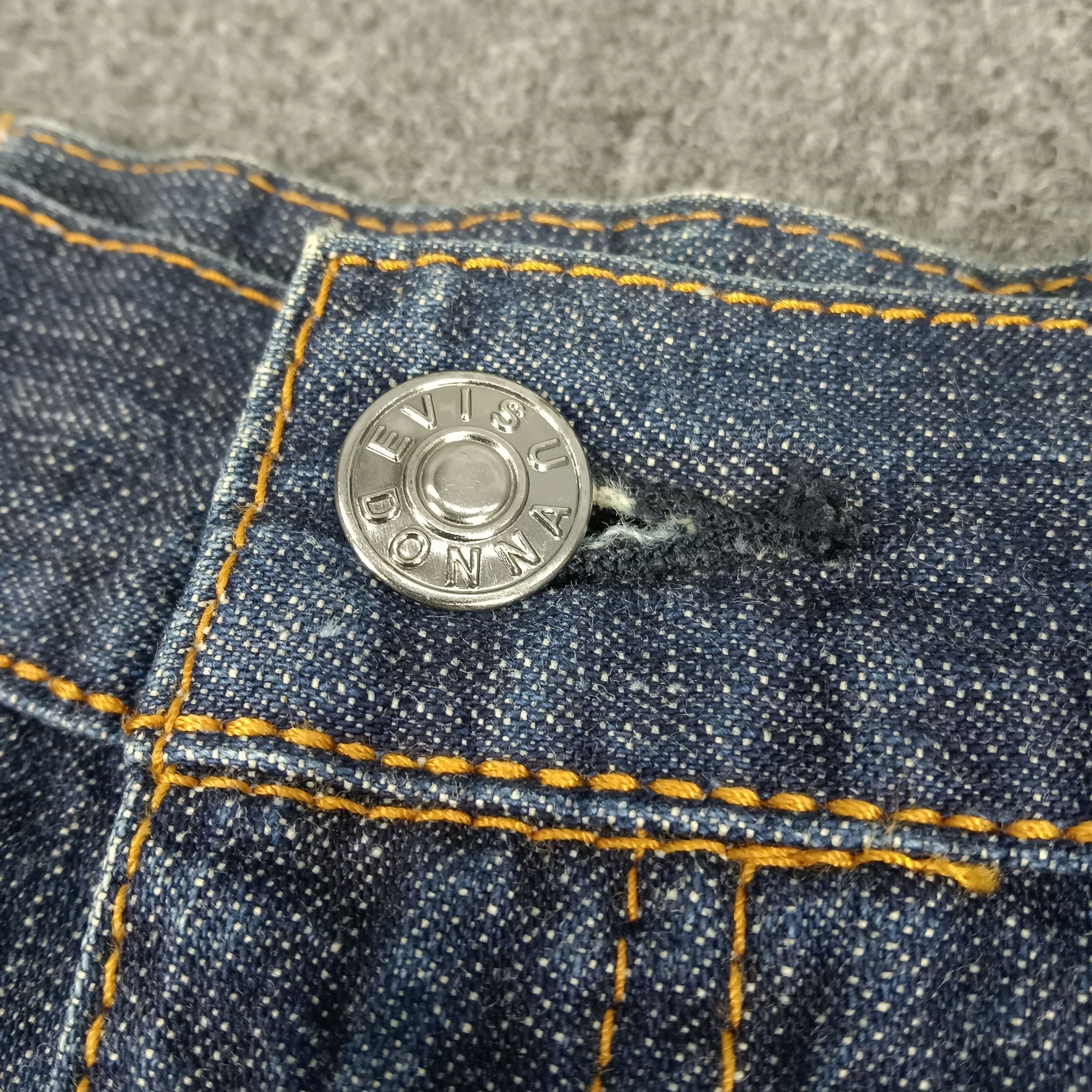 Evisu × Japanese Brand × Vintage Evisu Japanese Brand Daicock Art Denim Skirts Size 25" / US 0 / IT 36 - 6 Thumbnail