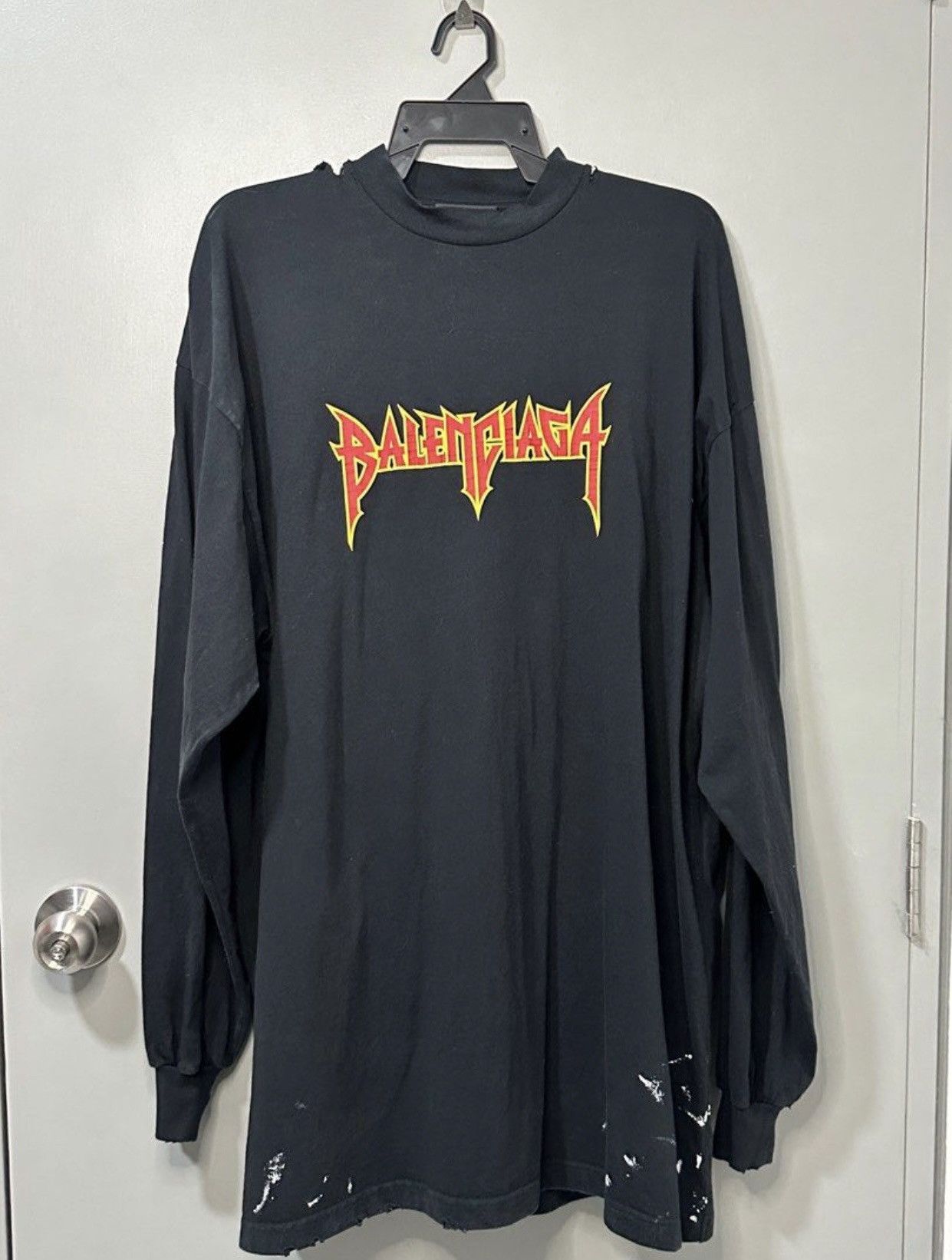 Men's Balenciaga Long Sleeve T Shirts | Grailed