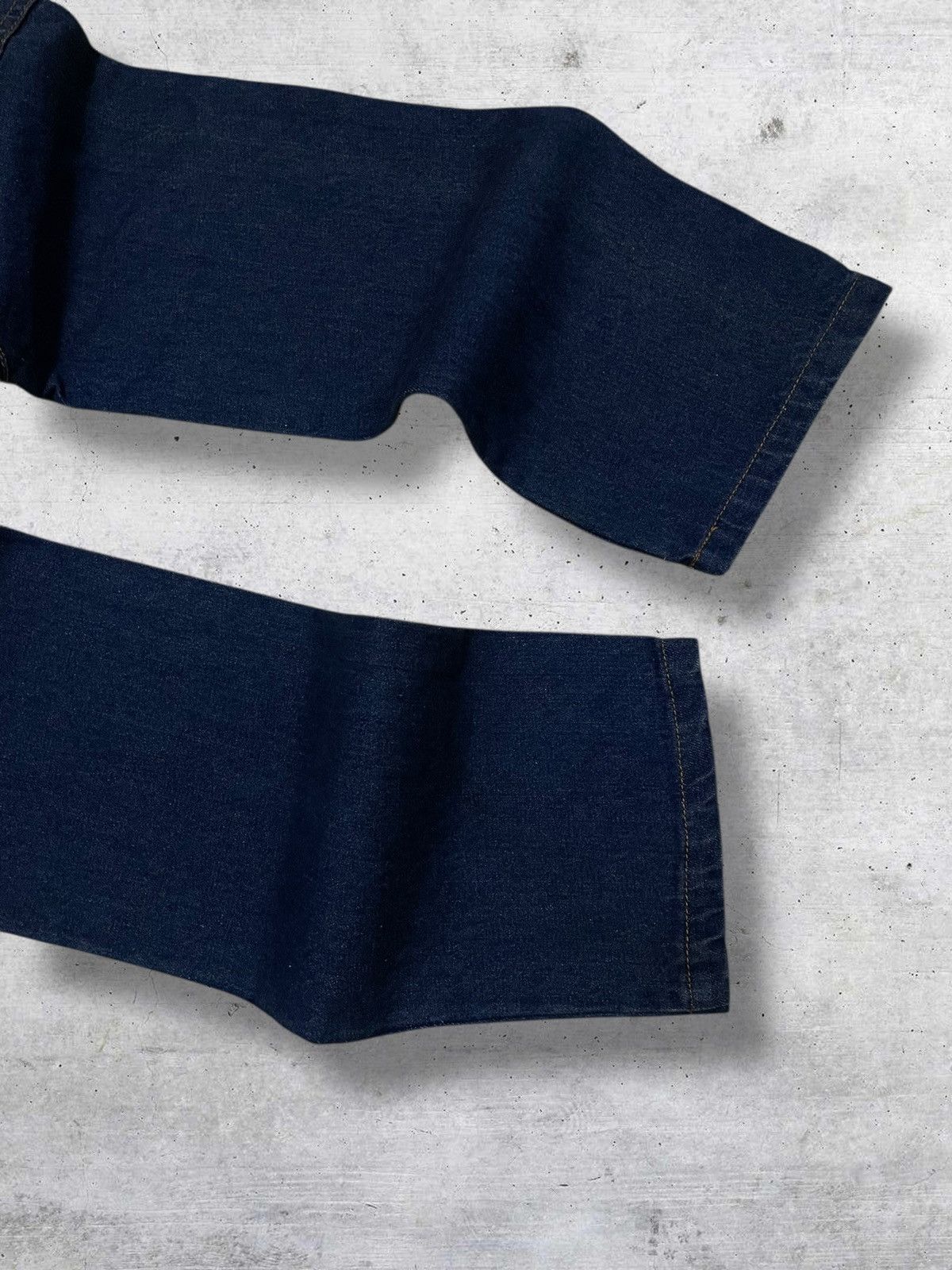 Japanese Brand VINTAGE SPEEDORANGE 90S JAPAN DESIGNER DEMON INDIGO DENIM Size US 31 - 13 Thumbnail