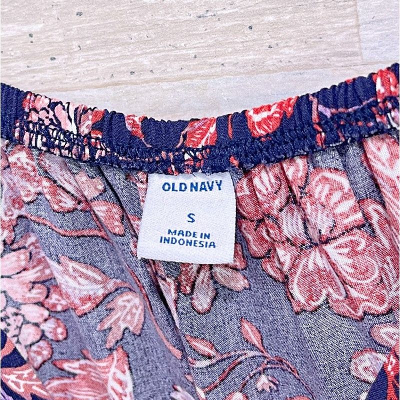 Old Navy OLD NAVY Paisley Mini Cami Sundress Blue Red Womens Small Size S / US 4 / IT 40 - 6 Thumbnail