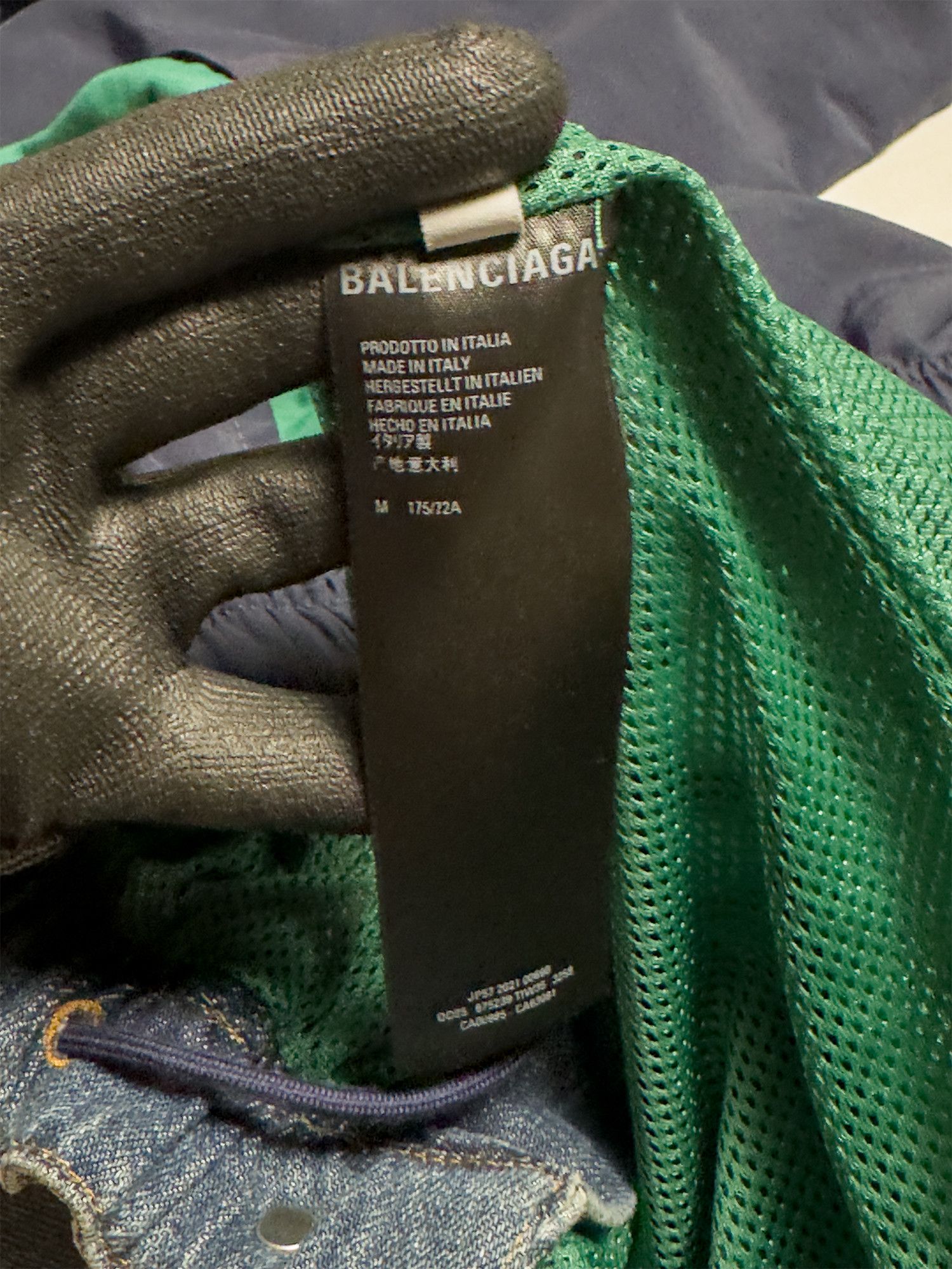 Balenciaga Hybrid Jeans x Track Pants | Made in Italy Size US 32 / EU 48 - 8 Thumbnail
