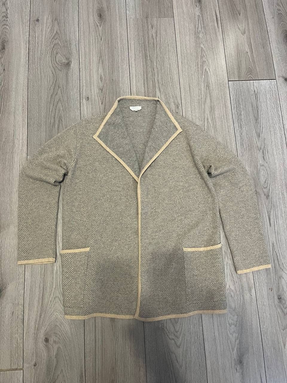 Max Mara Luxury Max Mara cardigan wool cashemere beige women Size S Size S / US 4 / IT 40 - 1 Thumbnail