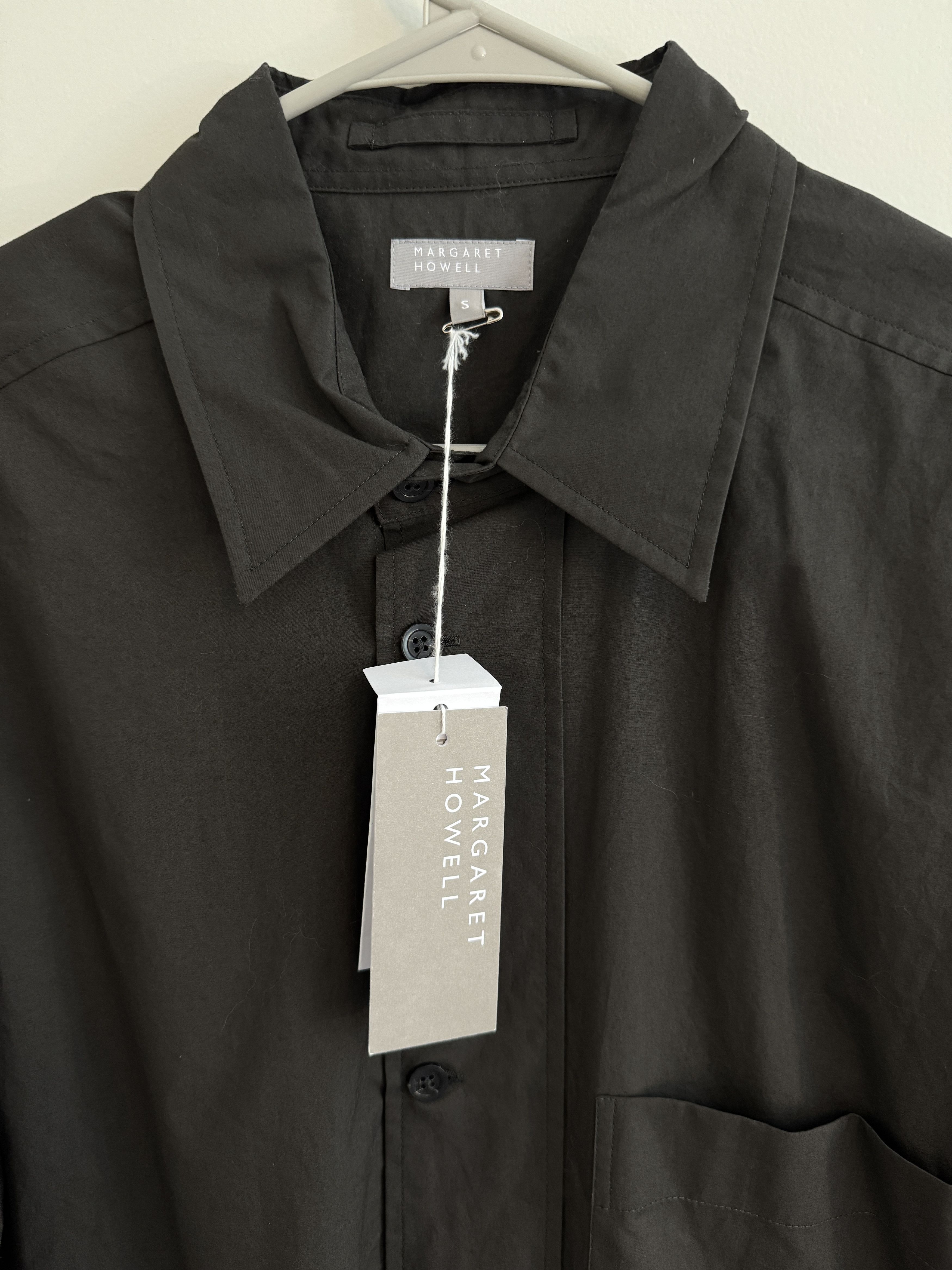 Margaret Howell Offset Placket Shirt Dark Green Size US S / EU 44-46 / 1 - 2 Thumbnail