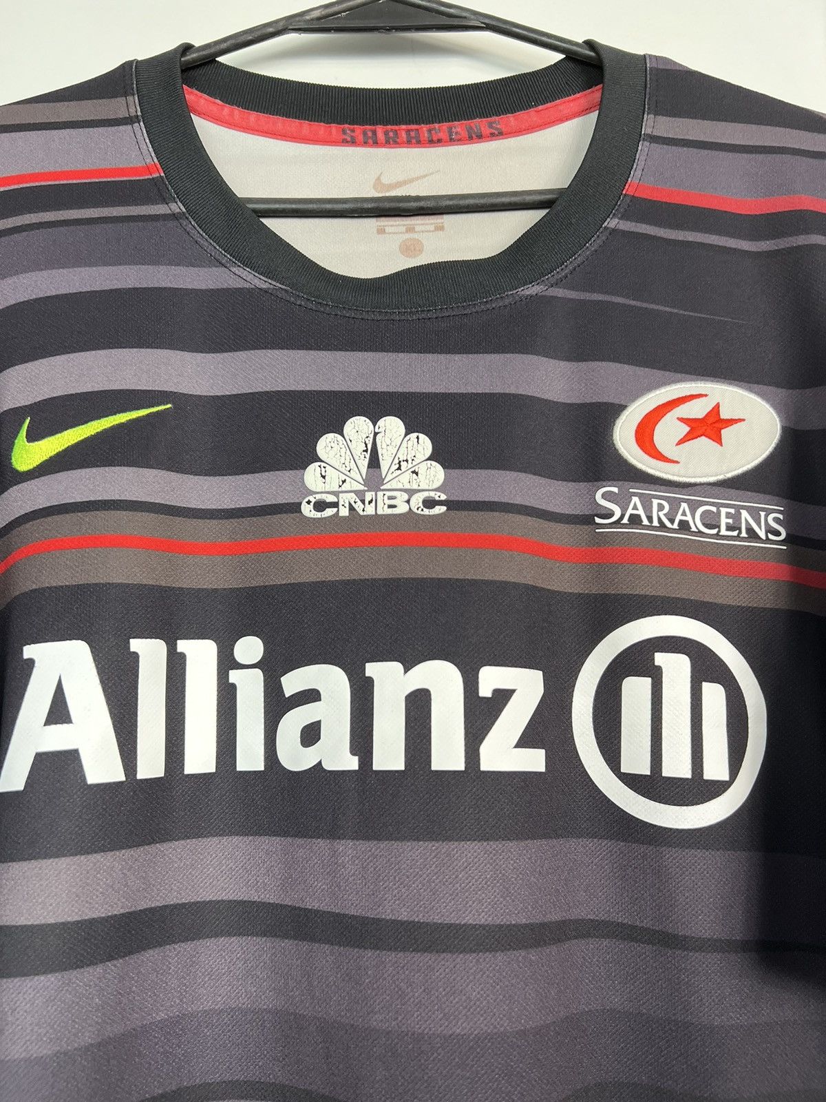 Nike Tshirt Nike Saracens 2014 Rugby Size US XL / EU 56 / 4 - 2 Thumbnail