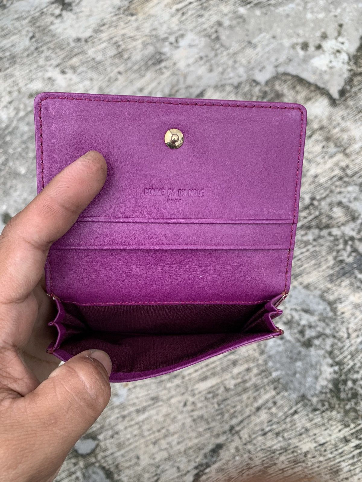 Comme Ca Ism Comme ca du mode small wallet crocodile abstarct Size ONE SIZE - 6 Thumbnail
