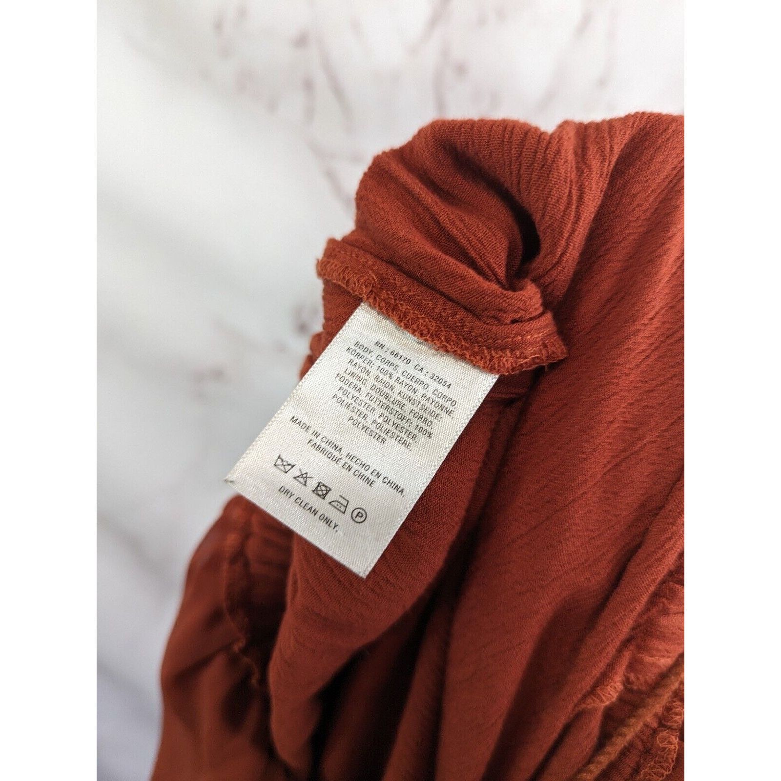 Anthropologie Anthropologie Elevenses Jumpsuit Women XS North Beach Orange Size 26" / US 2 / IT 38 - 12 Thumbnail