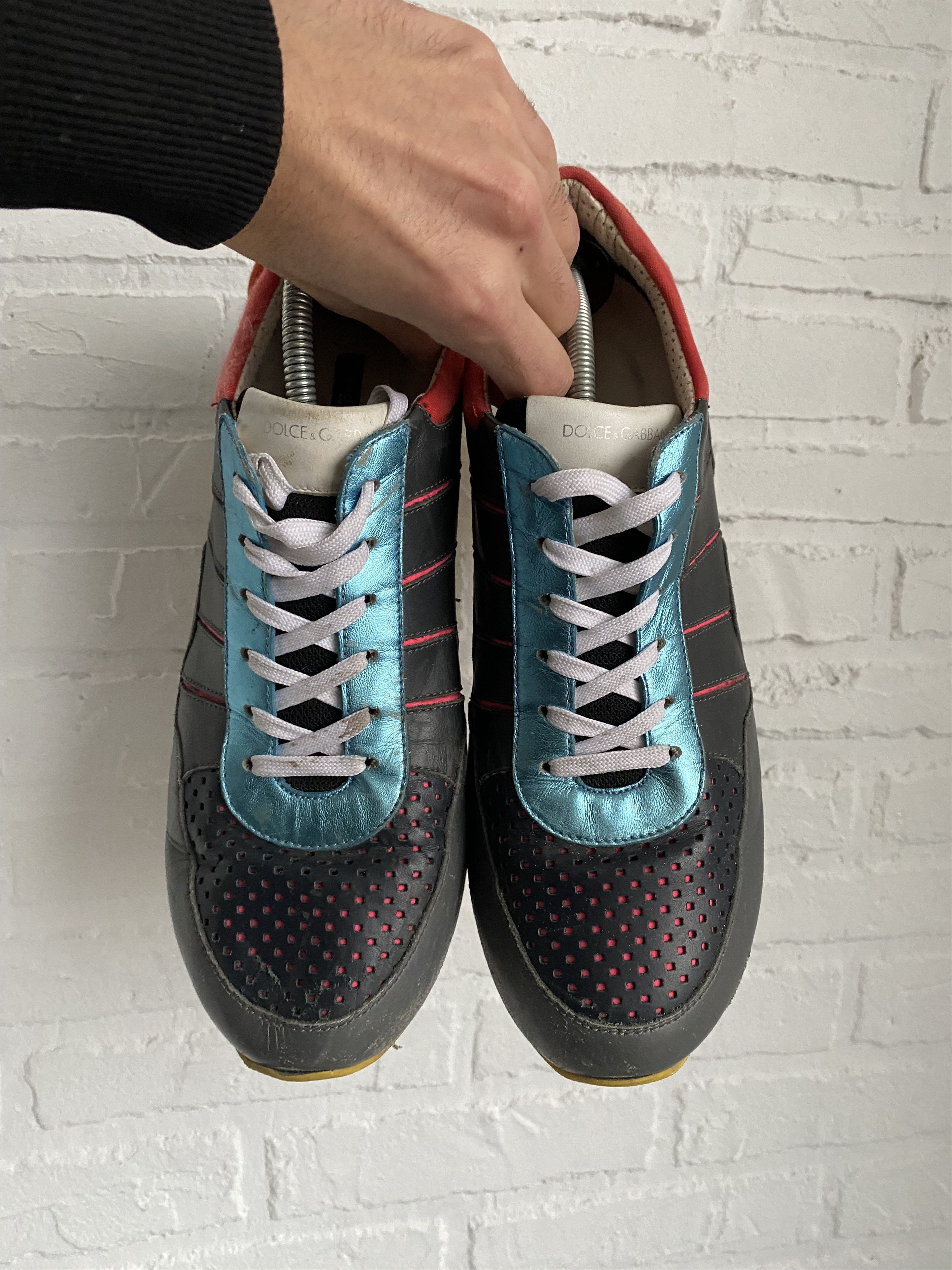 Dolce & Gabbana Dolce & Gabbana multicolor camo sneakers Size US 11 / EU 44 - 18 Thumbnail