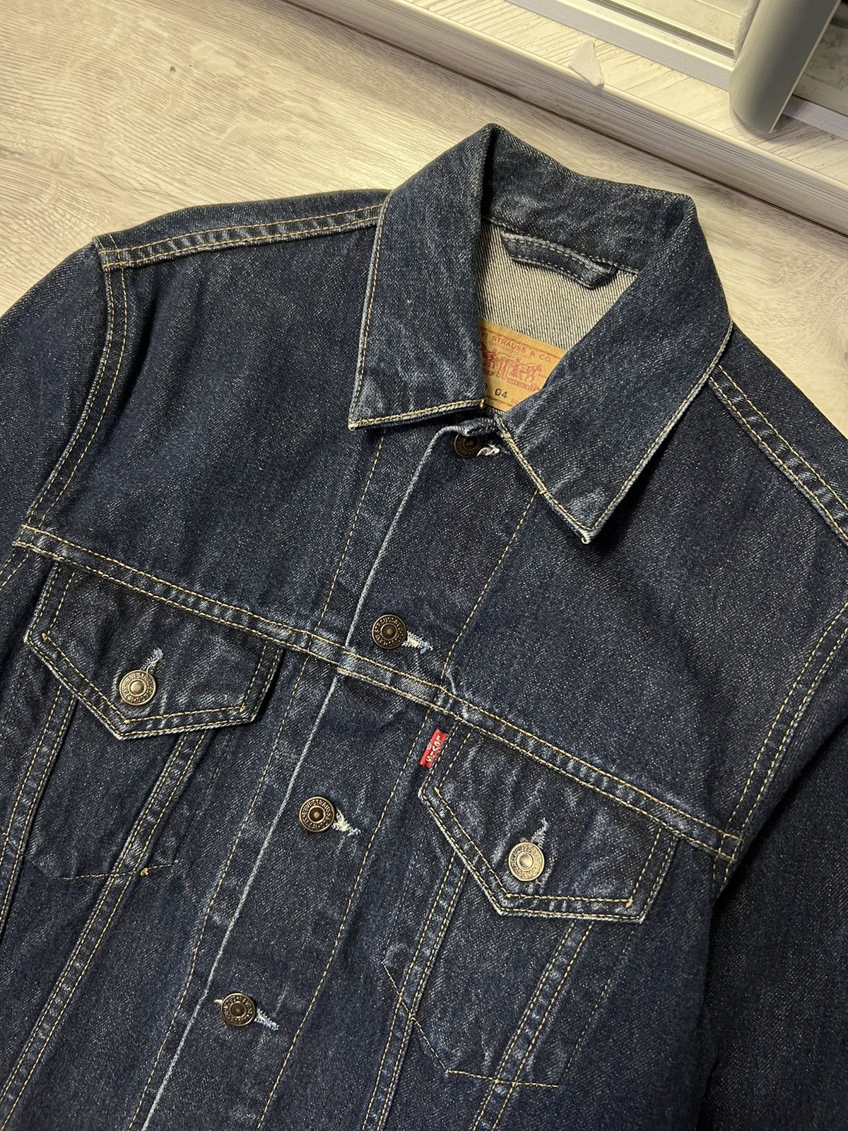 Levi's × Levi's Vintage Clothing × Vintage Vintage Levis Women’s Denim Jacket Jeans Size M Size M / US 6-8 / IT 42-44 - 3 Thumbnail