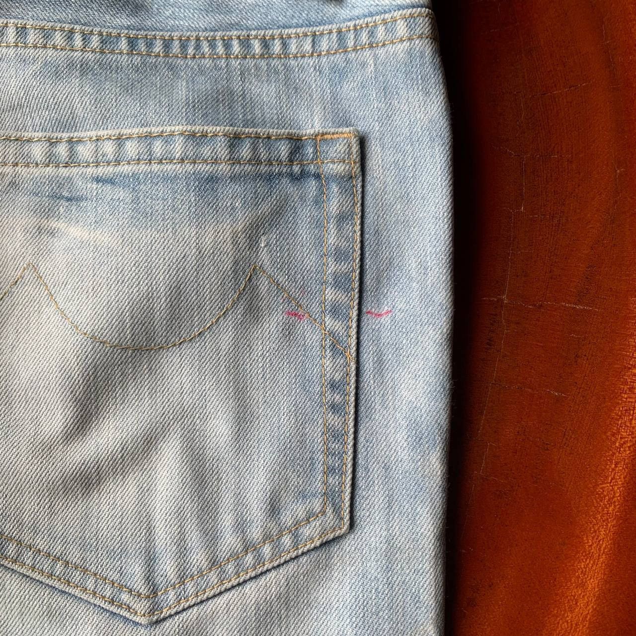 Tornado Mart 💥Archival💥 Flare Vintage Tornado Mart Light Blue Denim Pants Size US 31 - 7 Thumbnail