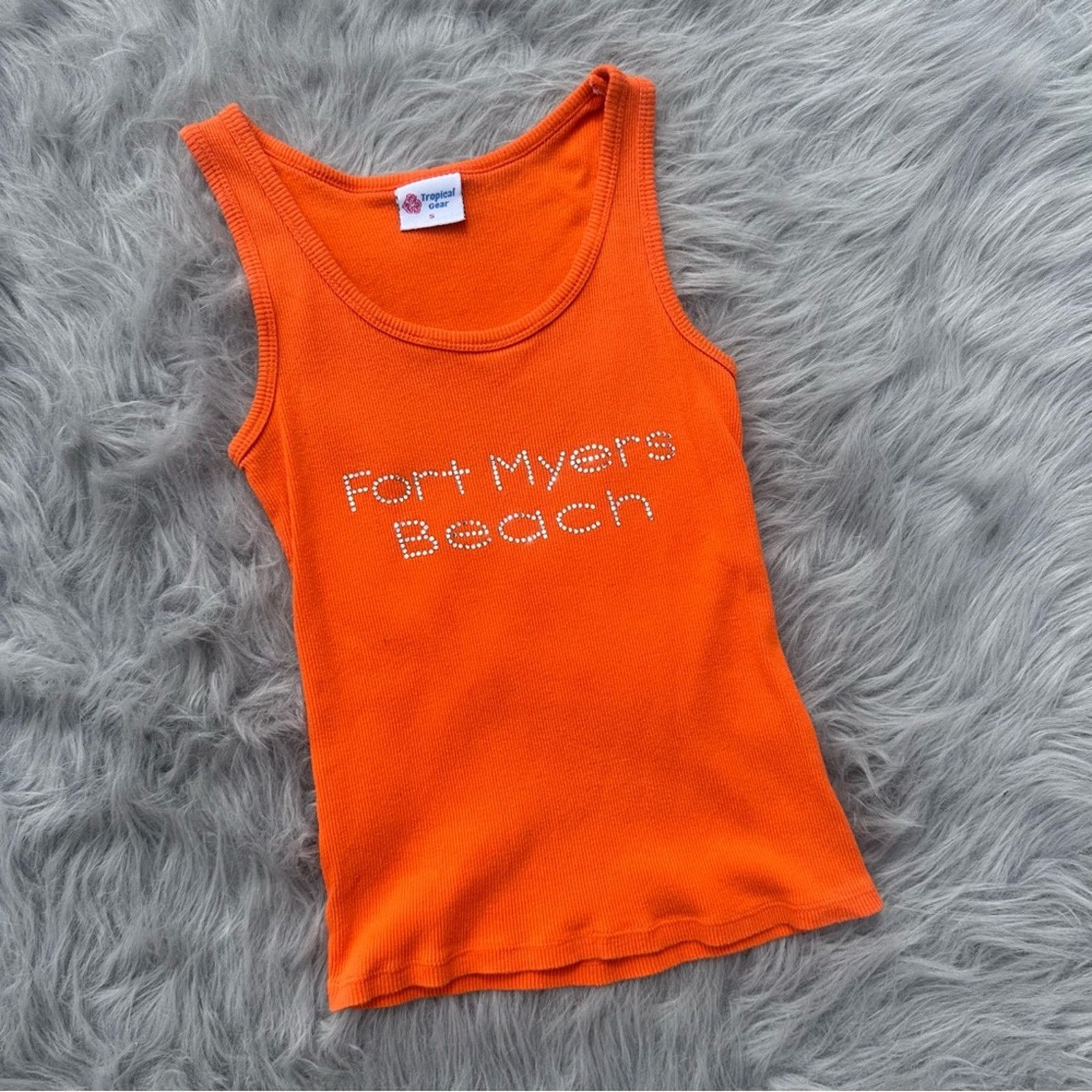 Other Tropical Gear y2k “Fort Myers” Beach Tank Top Size S / US 4 / IT 40 - 1 Thumbnail