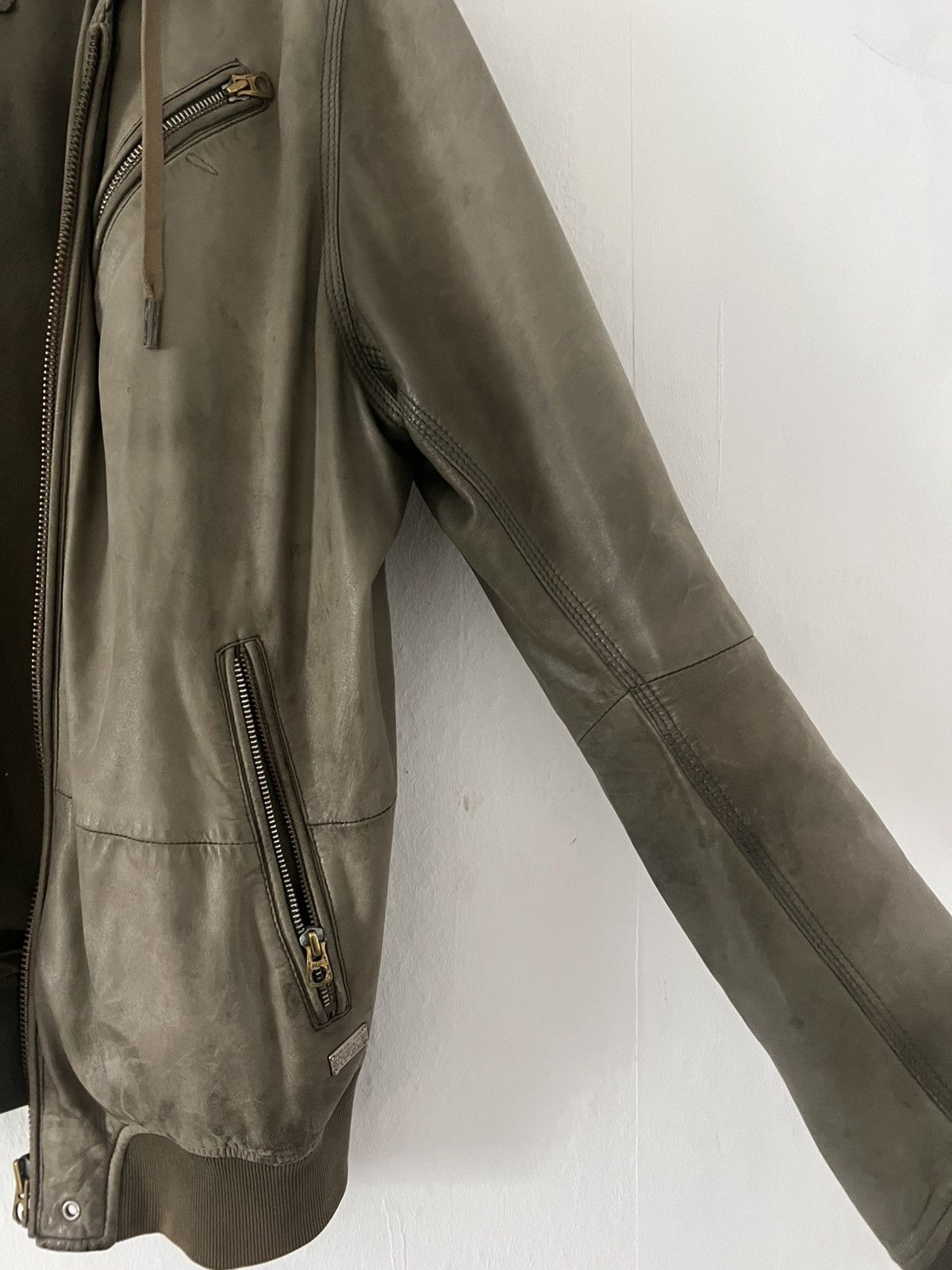 Diesel Diesel leather jacket Size US L / EU 52-54 / 3 - 3 Thumbnail
