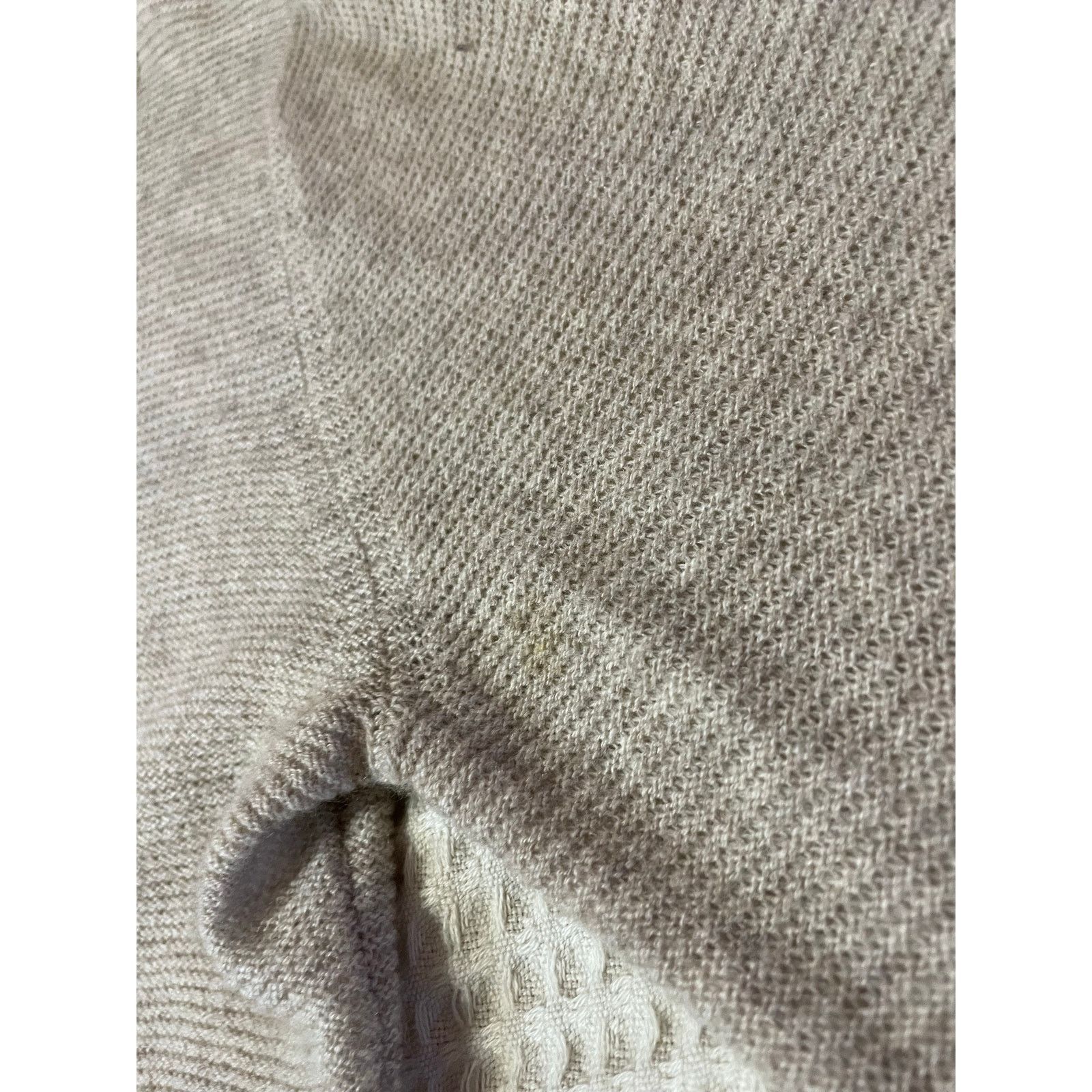 Other Philippe Le Bac Cashmere Gray Asymmetrical Hem Knit Sweater Size L / US 10 / IT 46 - 5 Thumbnail