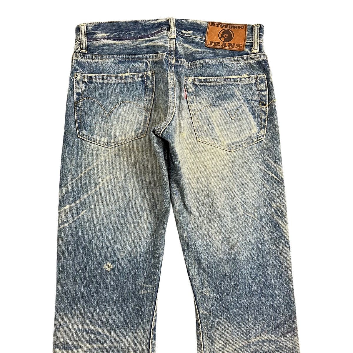 Hysteric Glamour Selvedge Hysteric Glamour Studded Distressed Denim Pants Size US 28 / EU 44 - 13 Thumbnail
