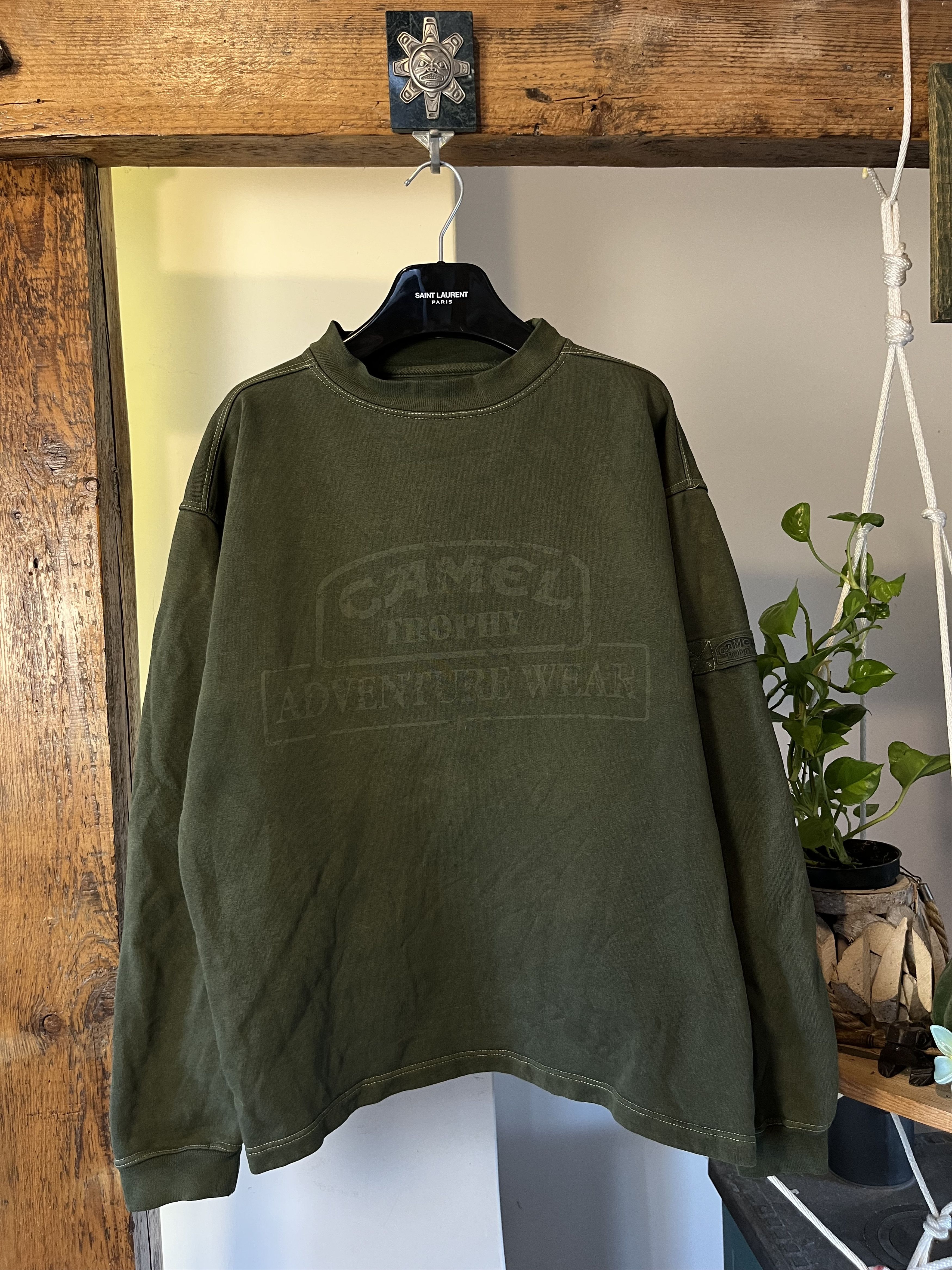 Camel Vintage 90s Camel Trophy Adventure Crewneck Size US S / EU 44-46 / 1 - 1 Thumbnail