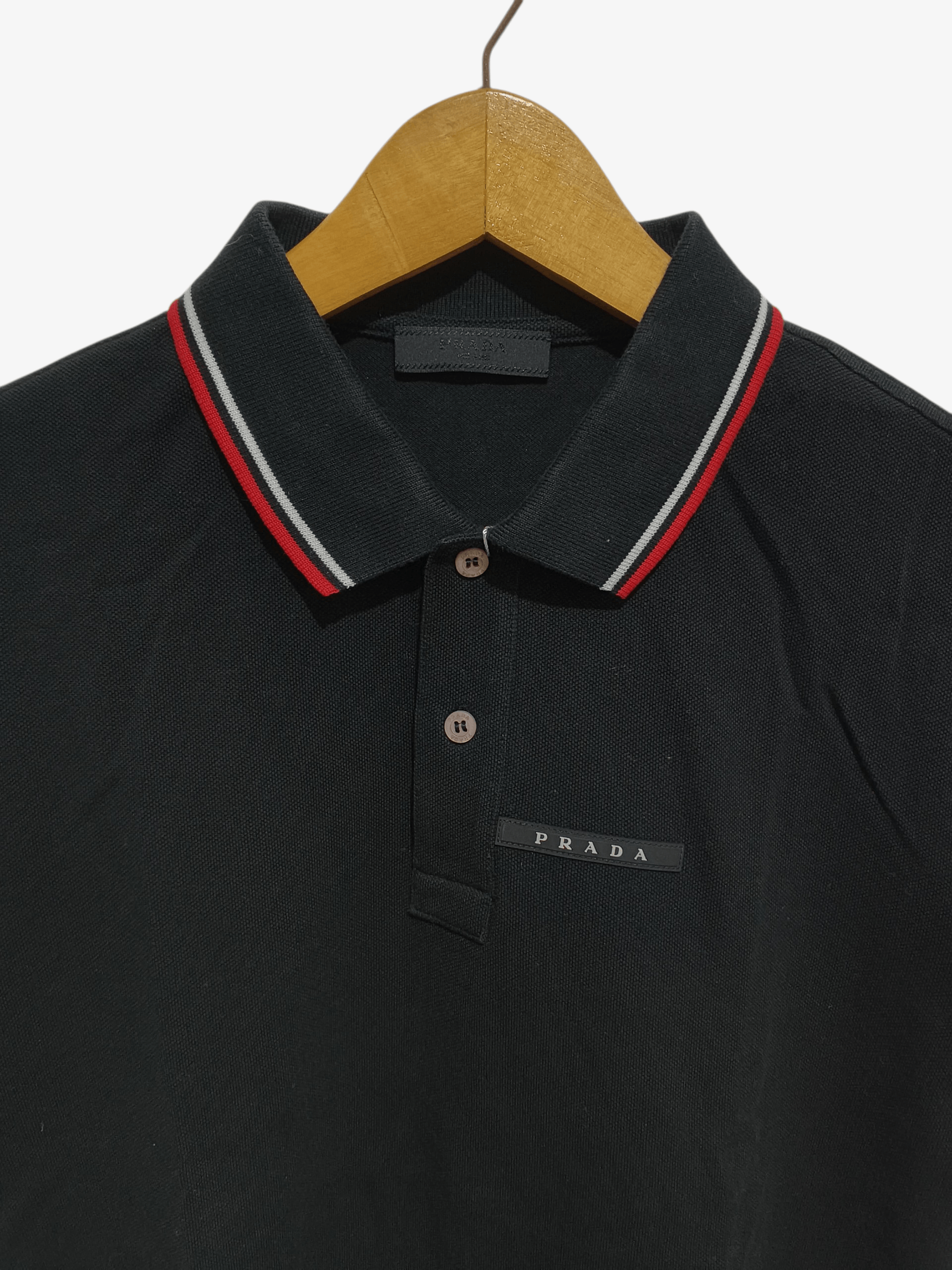 Prada PRADA PIQUET SHORT SLEEVE POLO Size US L / EU 52-54 / 3 - 2 Thumbnail