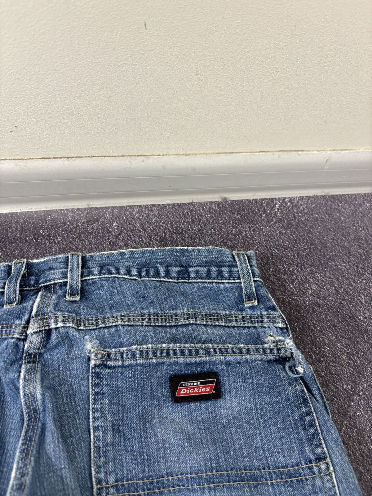 Dickies Vintage Dickies Workwear Y2K American Work Baggy Denim Jeans Size US 32 / EU 48 - 6 Thumbnail
