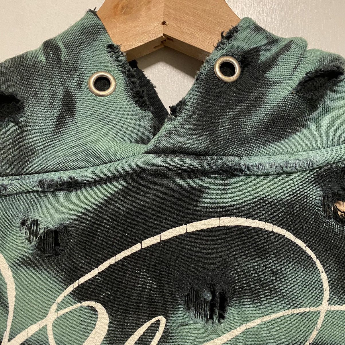 HELLSTAR Hellstar Lava No Guts Marble Paradise Hoodie Green Black Size US S / EU 44-46 / 1 - 7 Thumbnail