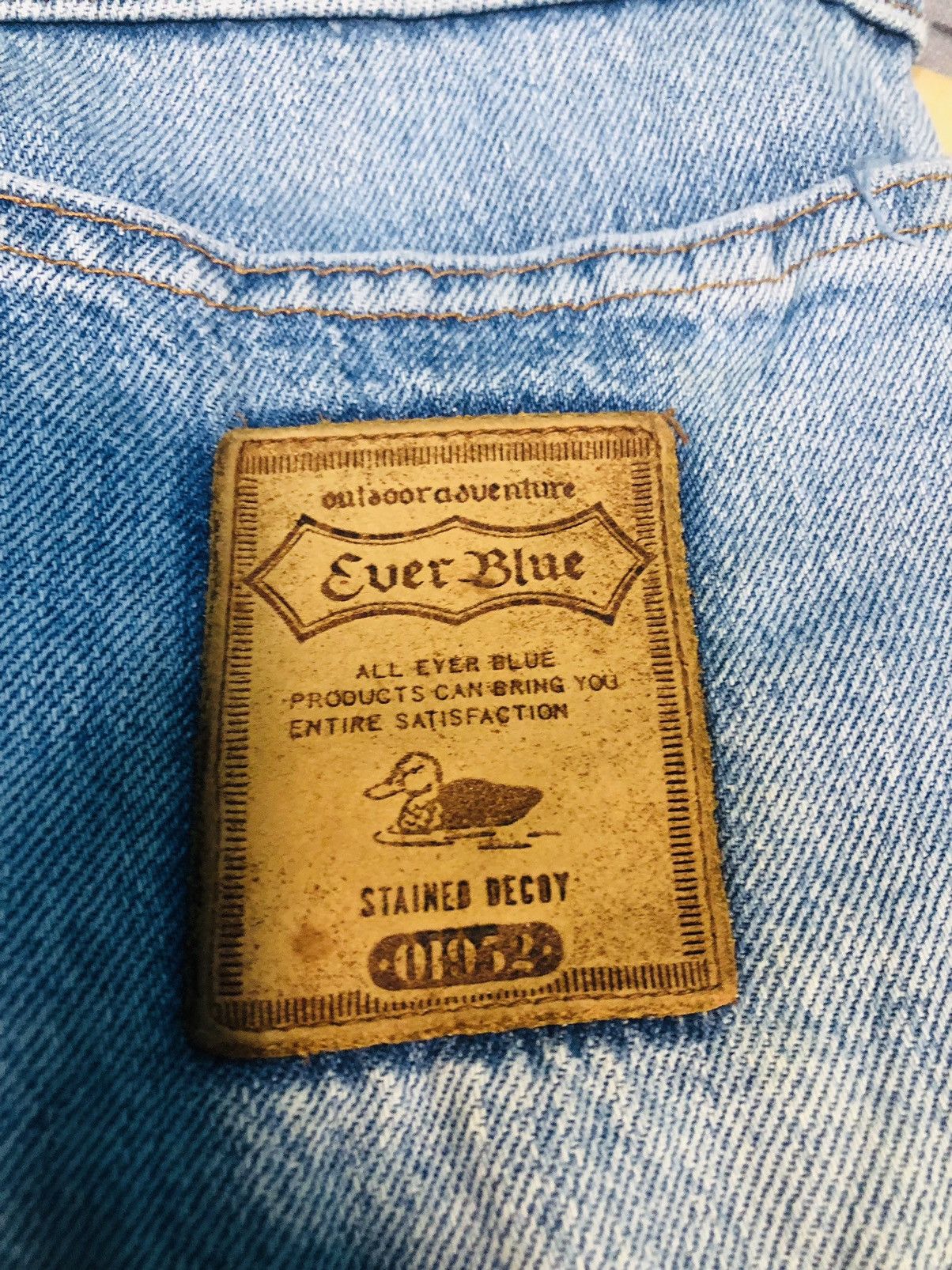 Japanese Brand Ever Blue Jeans (10) Size US 27 - 15 Thumbnail