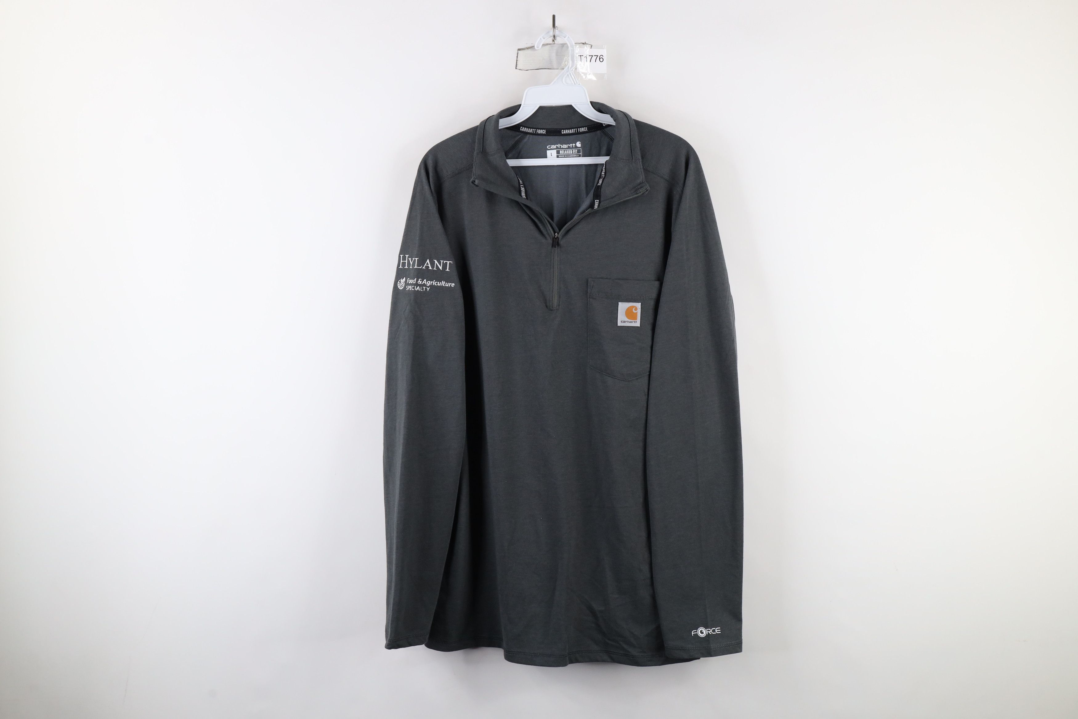 Carhartt × Vintage Carhartt Force Knit Relaxed Fit Half Zip Pullover Sweater Size US L / EU 52-54 / 3 - 1 Thumbnail