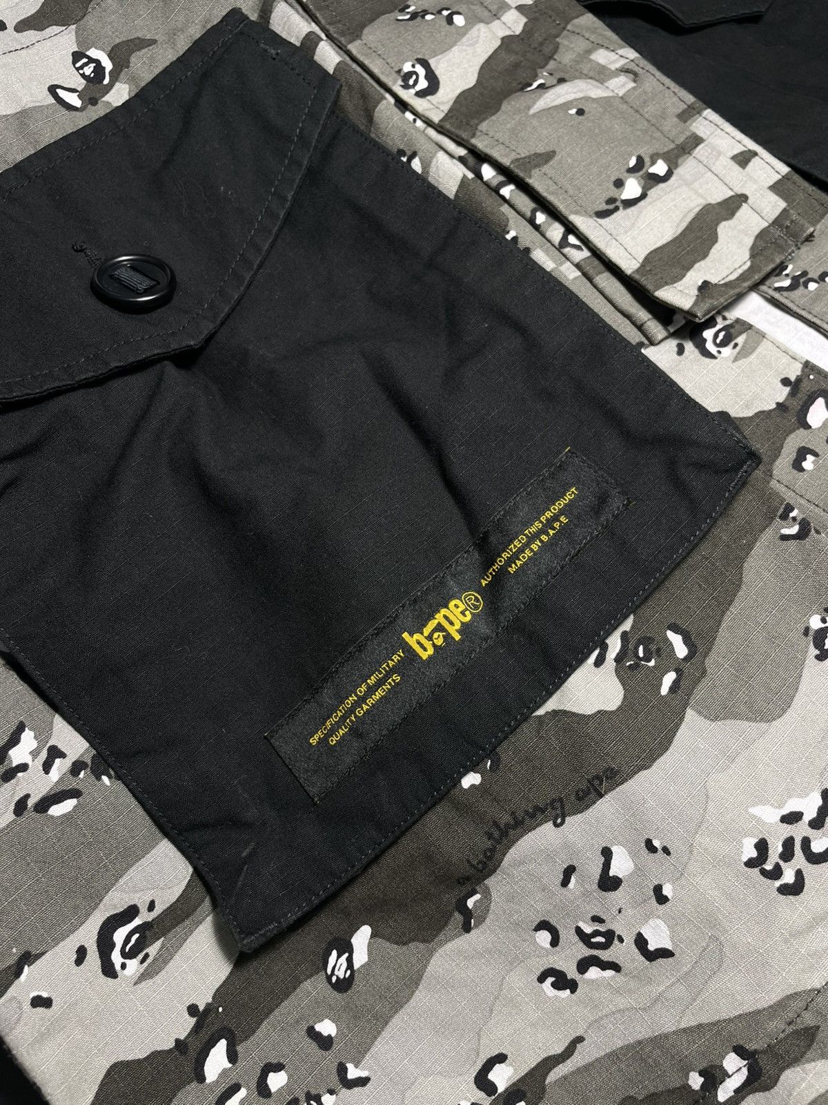 Bape A Bathing Ape (BAPE) Desert Camo Loose Fit Military Jacket Size US XL / EU 56 / 4 - 8 Thumbnail
