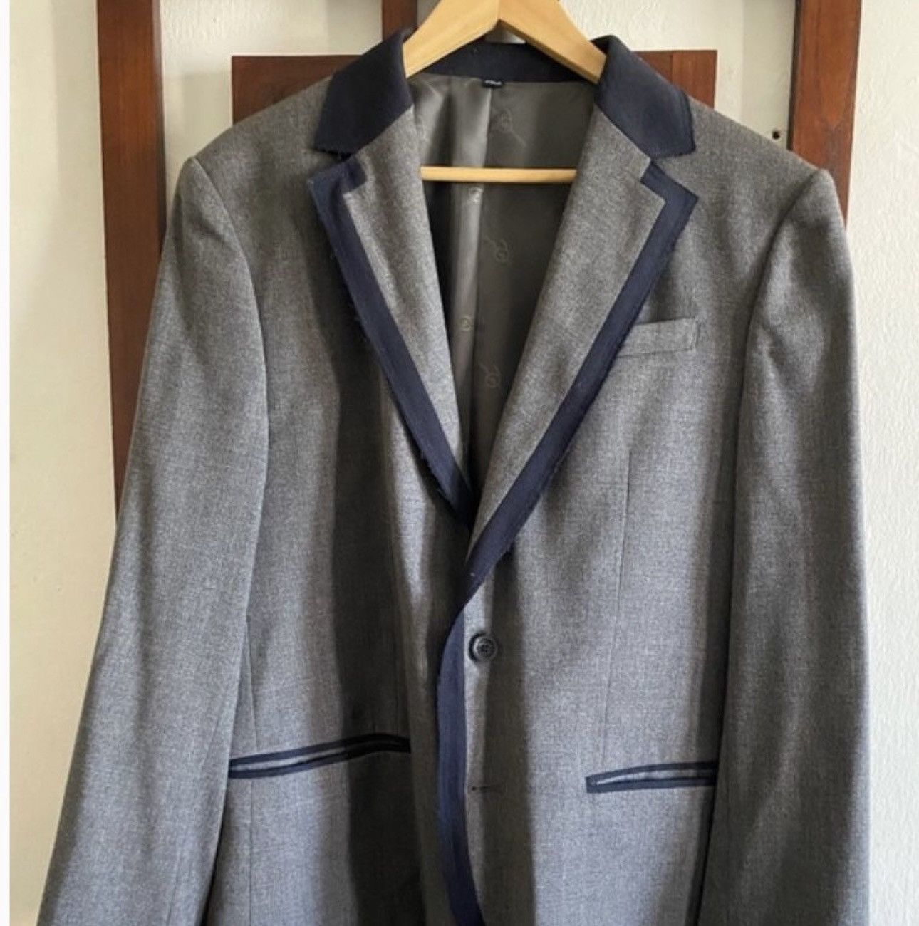 Alexander McQueen Alexander McQueen McQ Tuxedo Blazer Size 52 M/L Size 52L - 1 Thumbnail