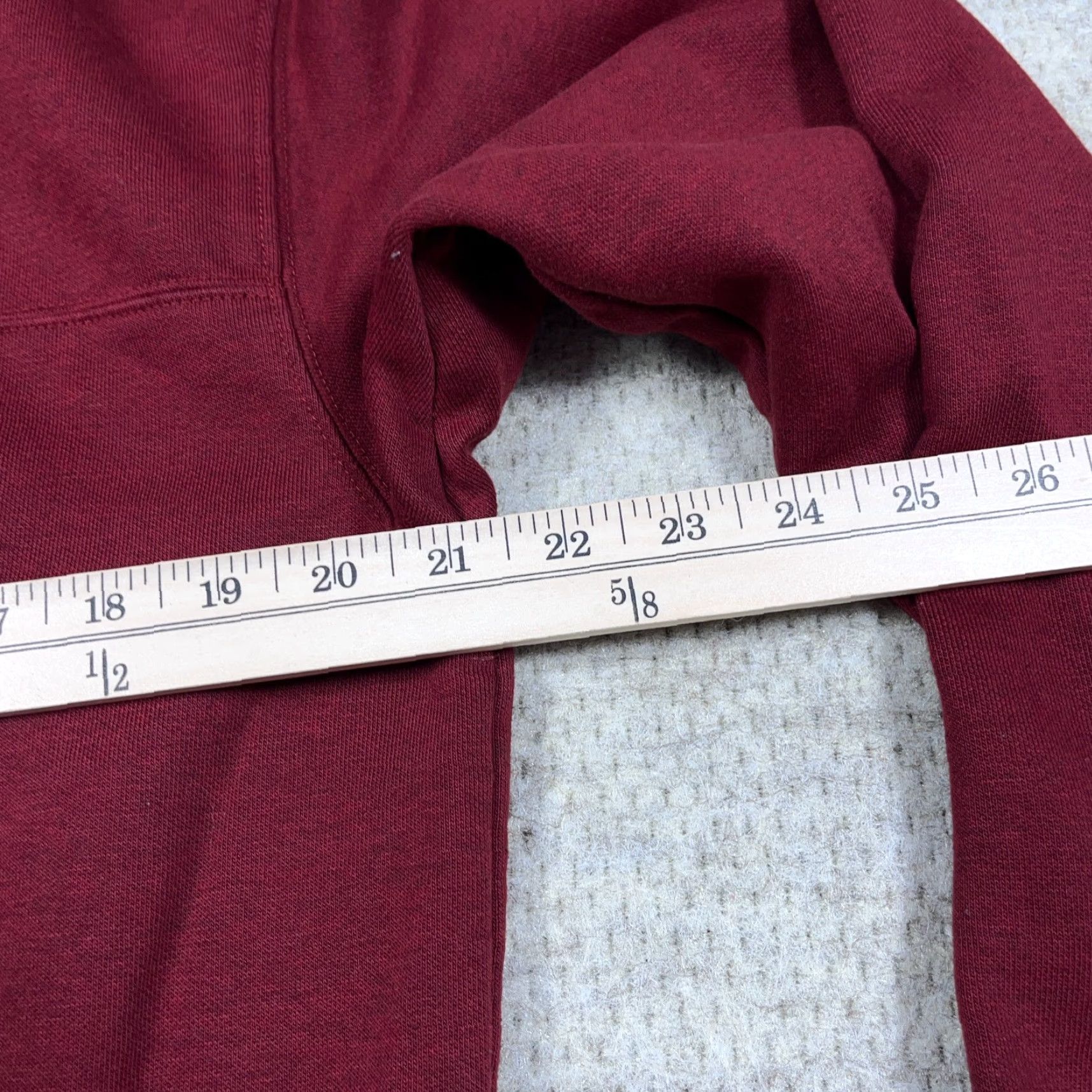 Vintage Columbia Sweater Men Medium Maroon Gray Pullover Fleece Sweatshirt Hiking Adult Size US M / EU 48-50 / 2 - 7 Thumbnail