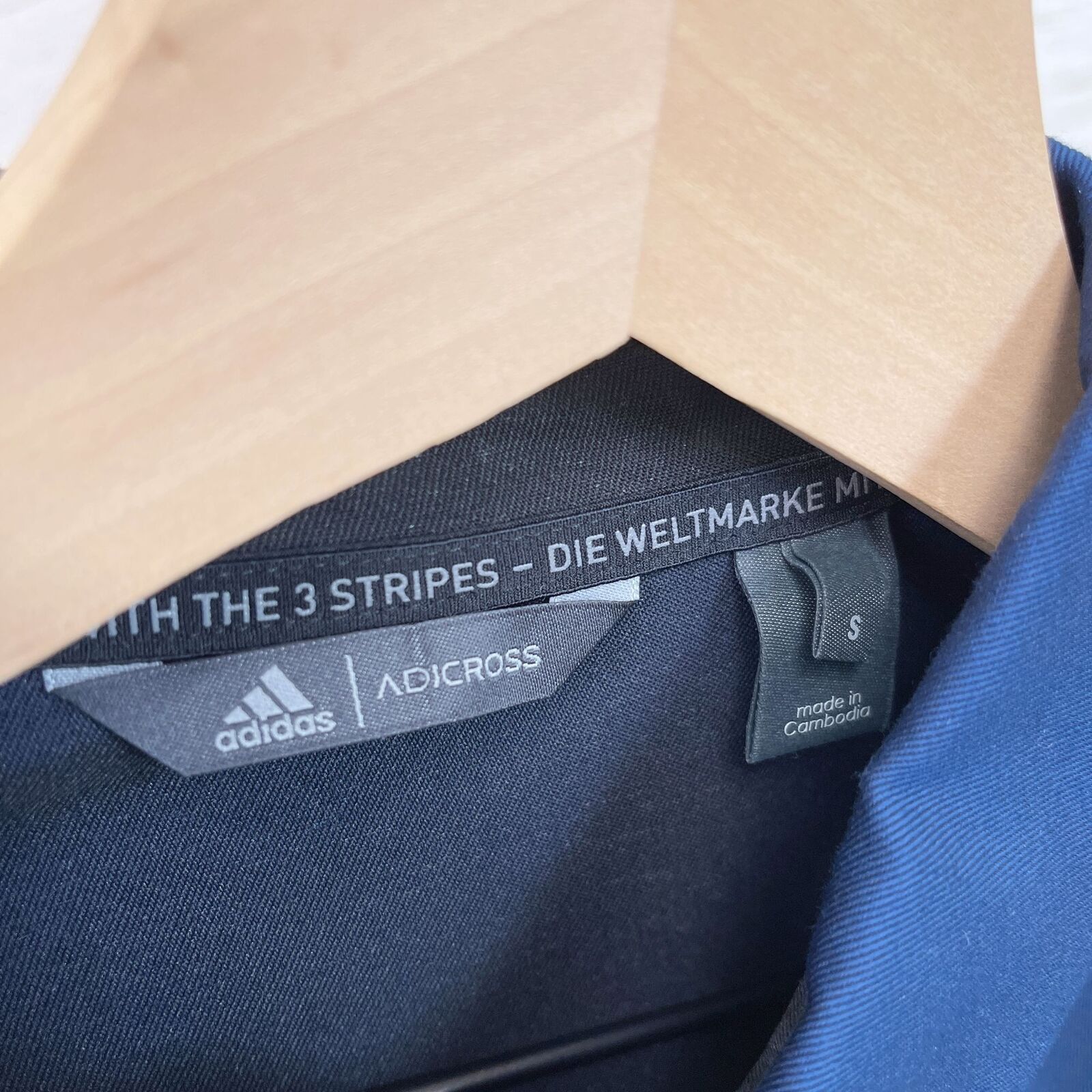 Adidas Adidas Golf AdiX Adicross Shacket Blue Shirt Jacket Mens S Size US S / EU 44-46 / 1 - 7 Thumbnail