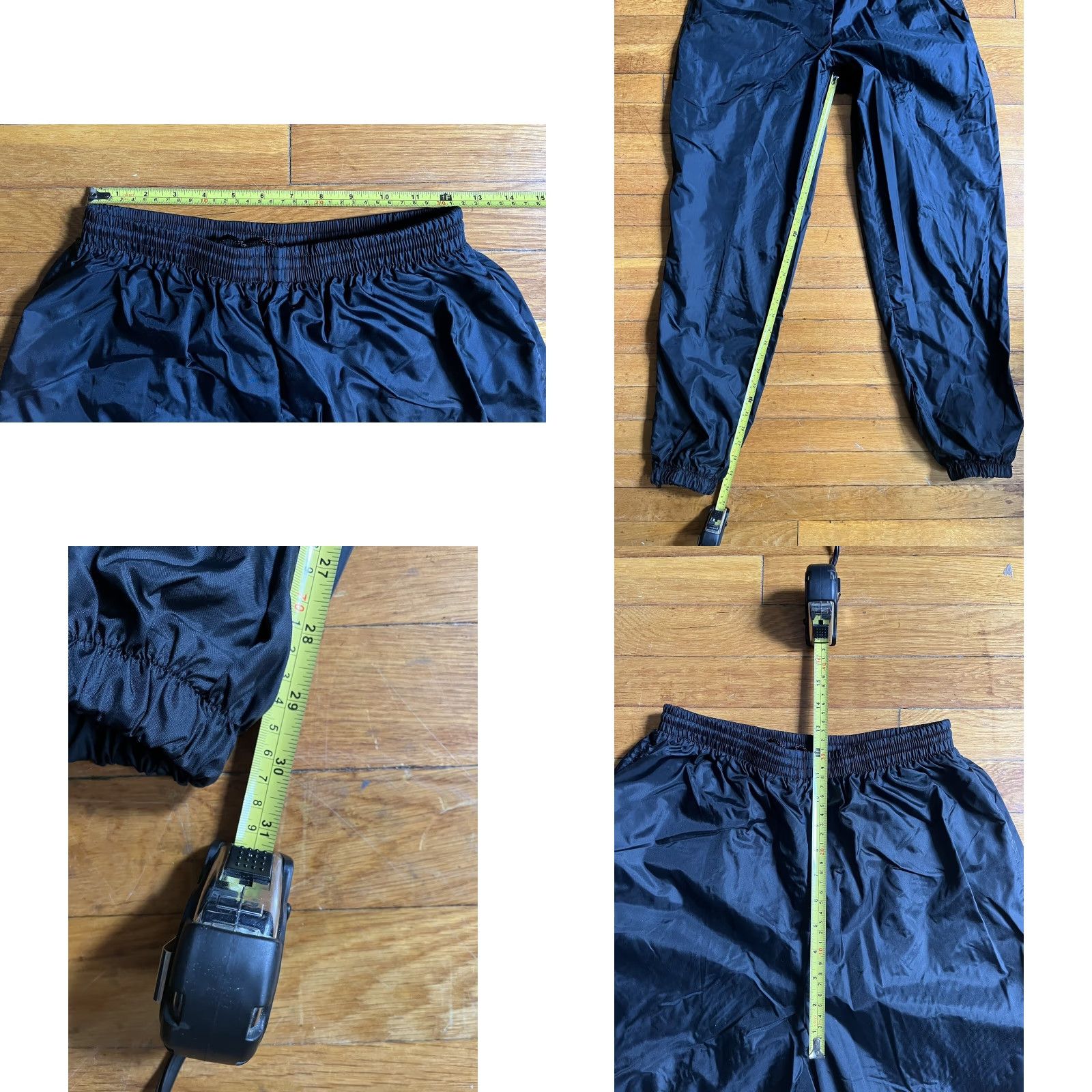 Nike VINTAGE Nike Track Pants Mens L Black 80s Retro Sports Athletic Jeans? Size US 33 - 8 Thumbnail
