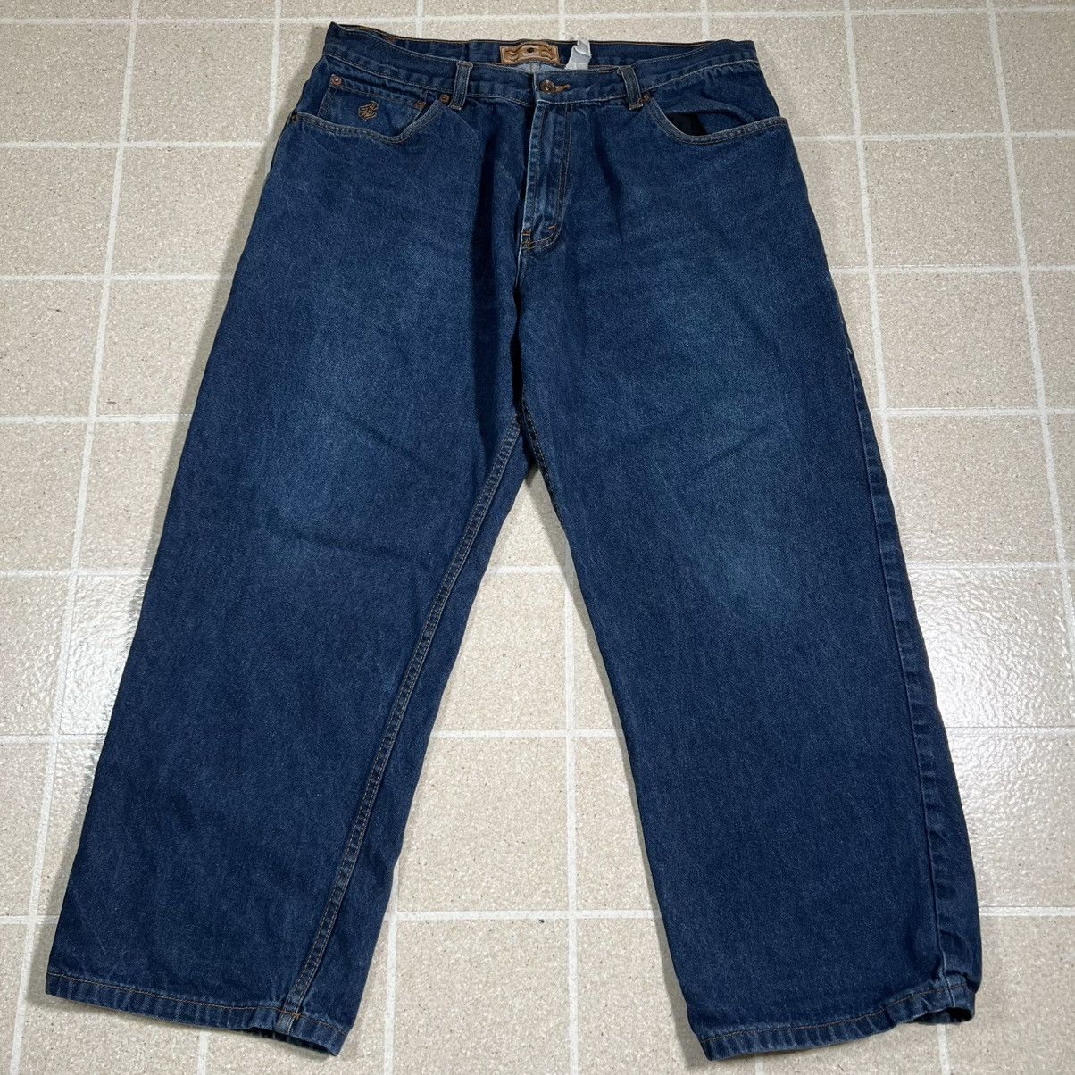 Rocawear Y2K Wide Leg Rocawear Jeans 34/27 Wide Leg Jnco Baggy Hiphop Size US 34 / EU 50 - 4 Thumbnail