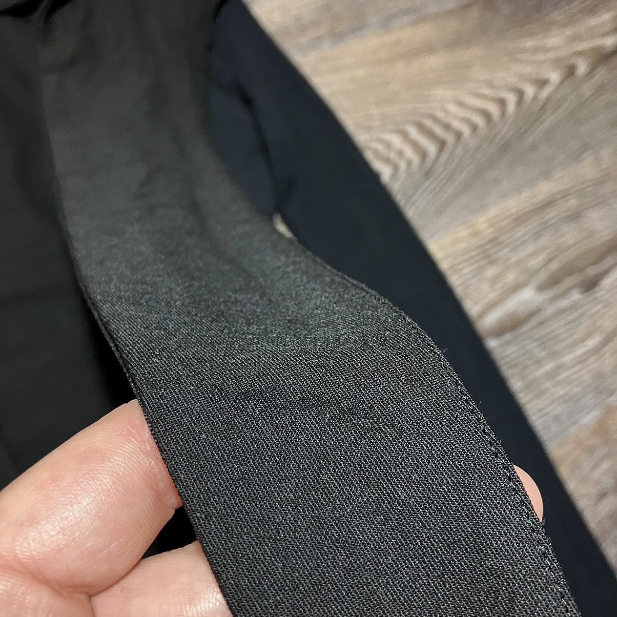 Gareth Pugh Dark Luxury GARETH PUGH Black Long Sleeve Wool Midi Dress Size S / US 4 / IT 40 - 17 Thumbnail