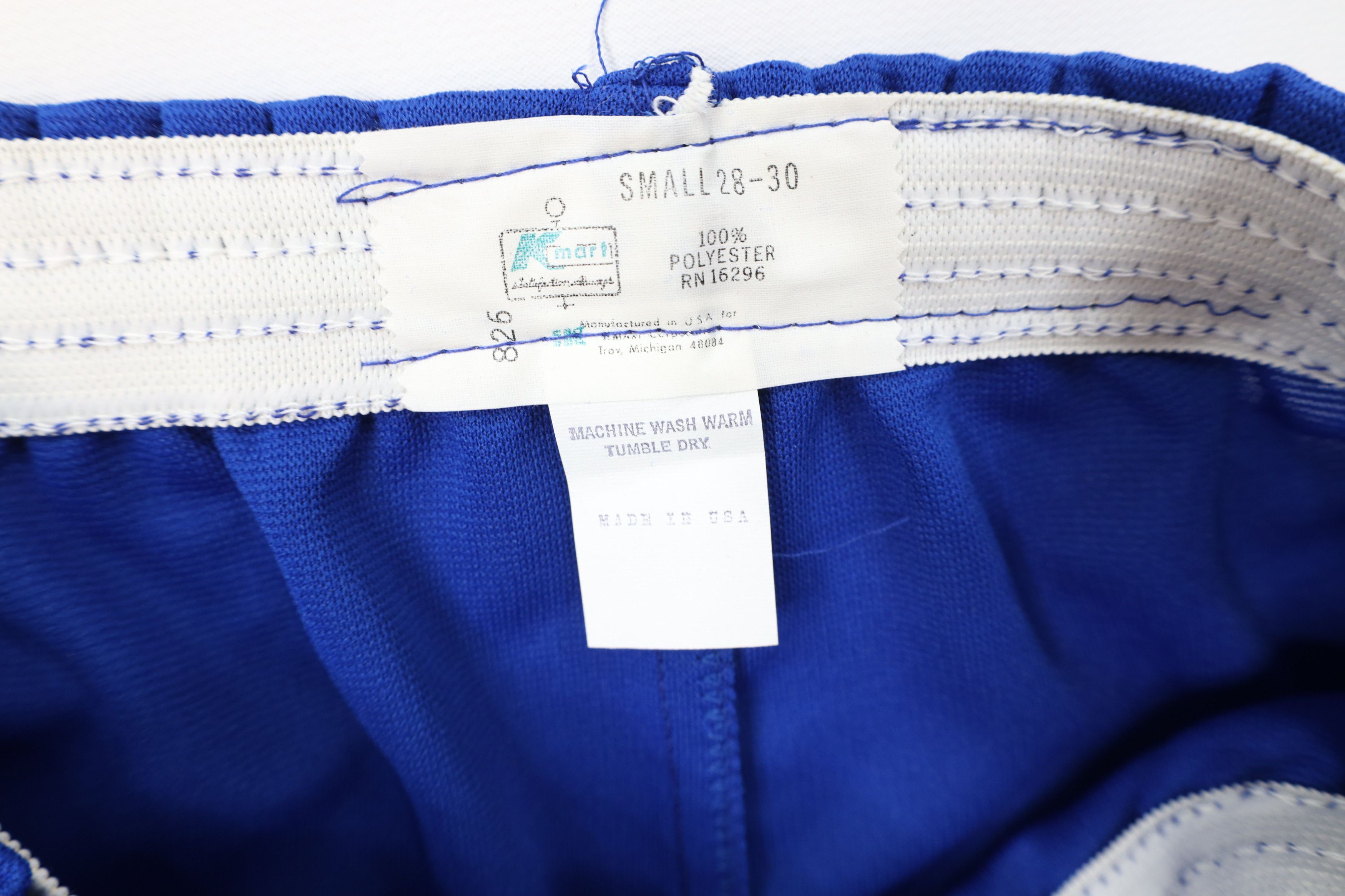 Vintage Deadstock Vintage 70s Streetwear Knit Short Shorts Blue USA Size US 30 / EU 46 - 6 Thumbnail