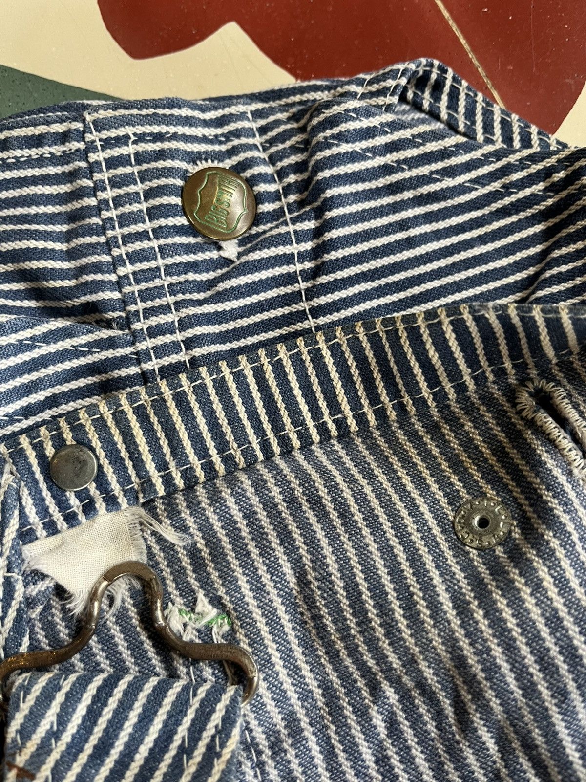 Vintage BIG SMITH OVERALLS Size US 36 / EU 52 - 6 Thumbnail