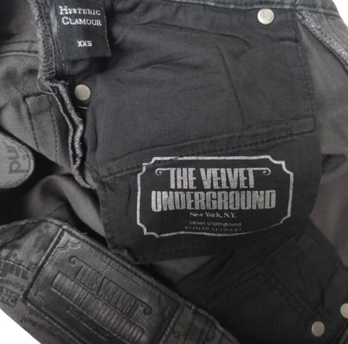 Hysteric Glamour Hysteric Glamour x Velvet Underground Newpaper printed pants Size 29" - 8 Thumbnail