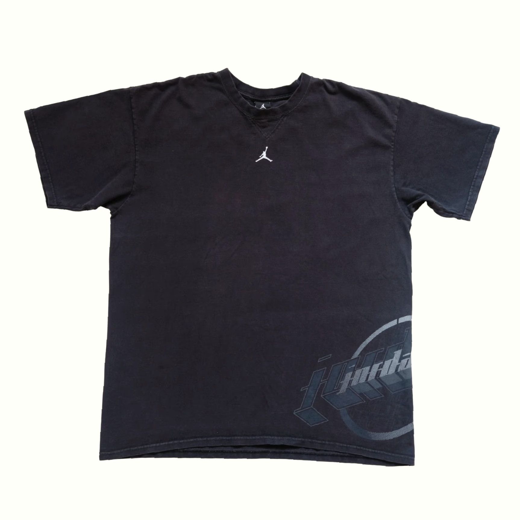 Jordan Brand VINTAGE Jordan Brand Y2K 90s JUMPMAN RETRO BLACK GRAPHIC T SHIRT XL Mens Size US XL / EU 56 / 4 - 2 Thumbnail
